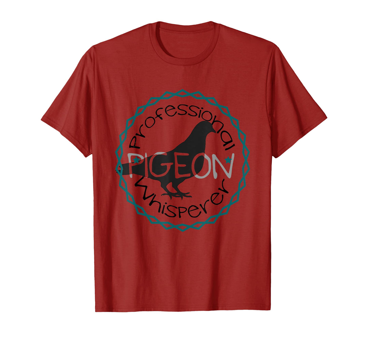 Funny Pigeon Bird Lover Professional Pigeon Whisperer T-Shirt
