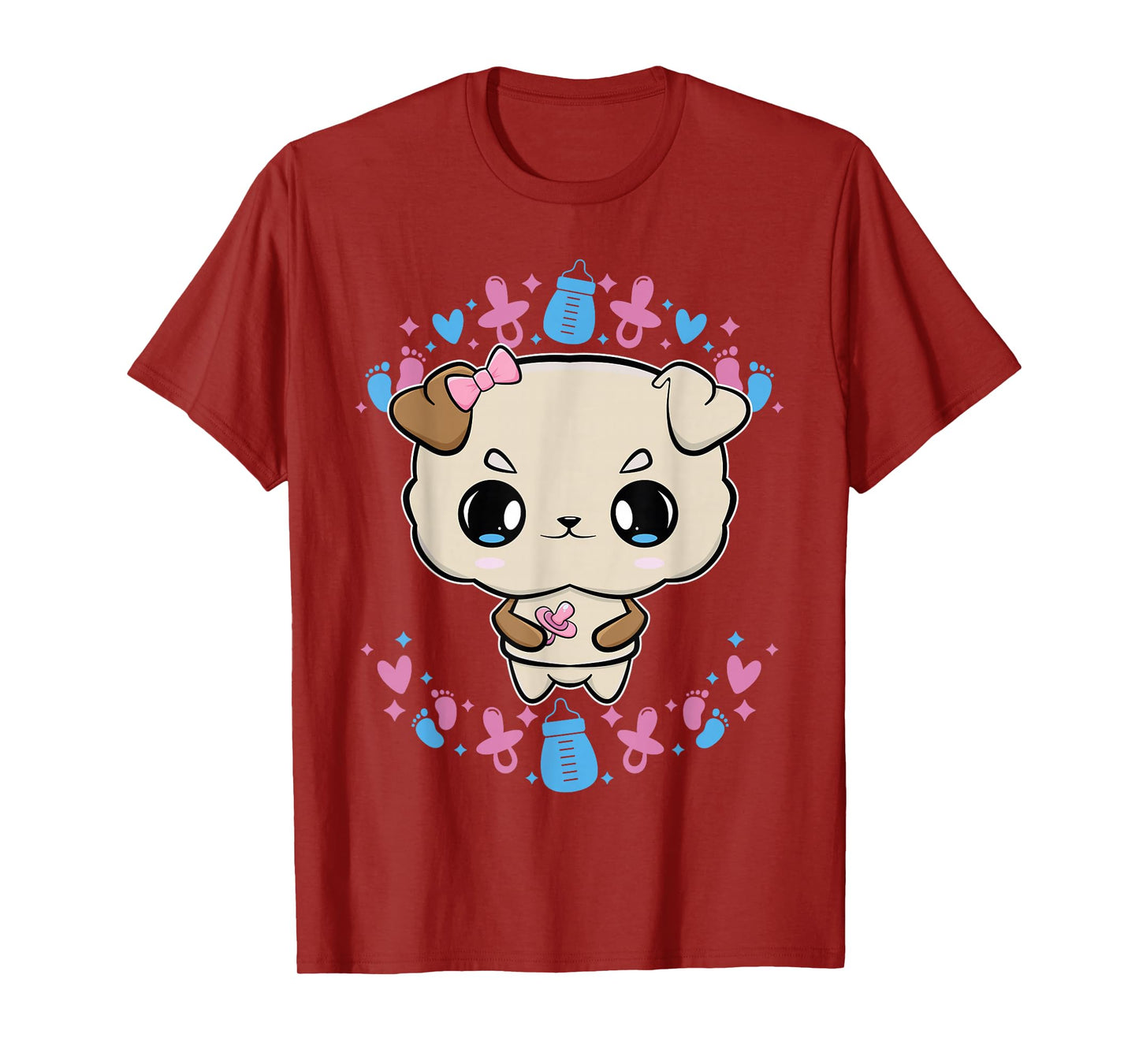 Bulldog Anime Canine Soother T-Shirt