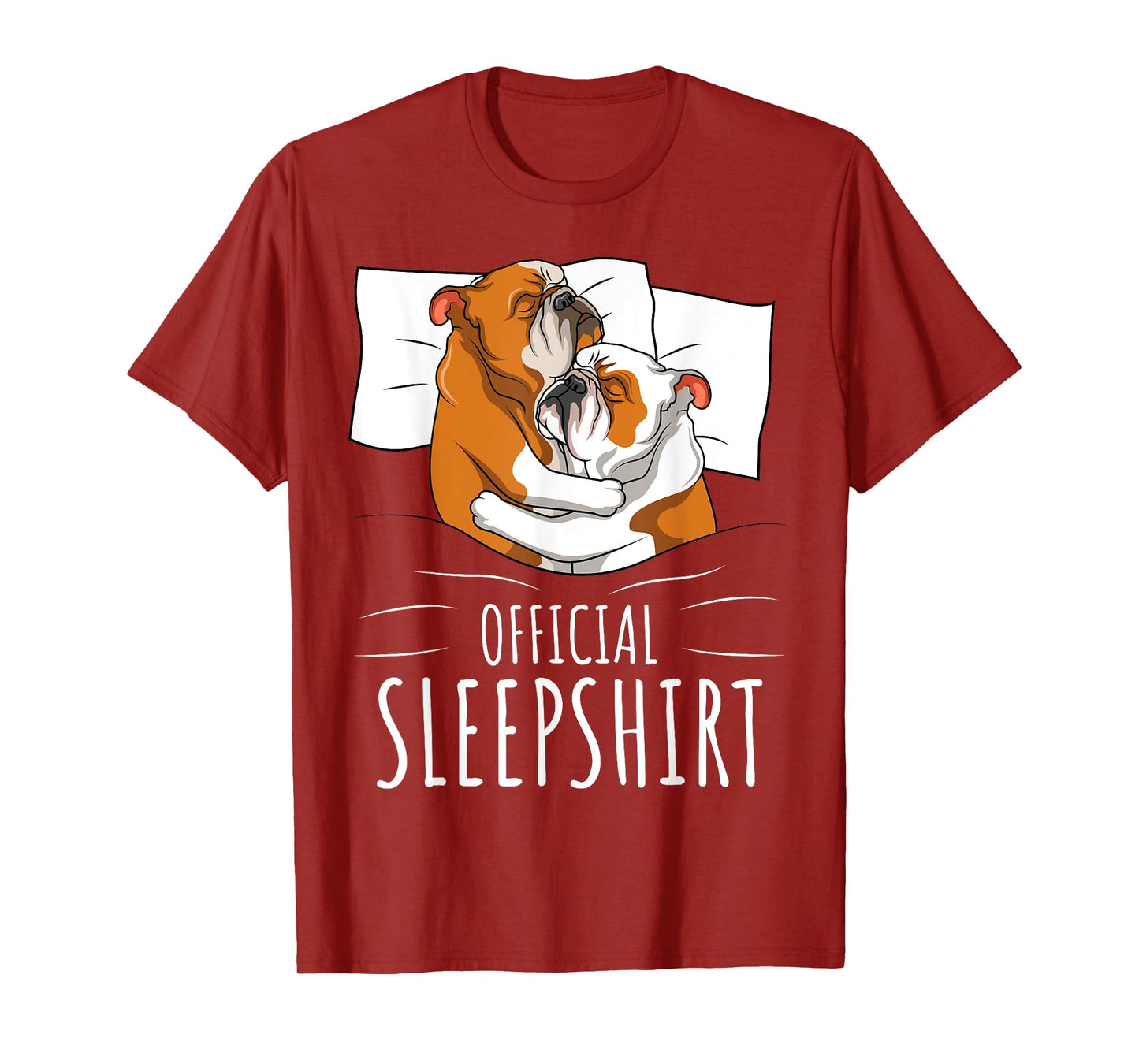 English Bulldog Official Sleepshirt Men Women Girls Kids T-Shirt