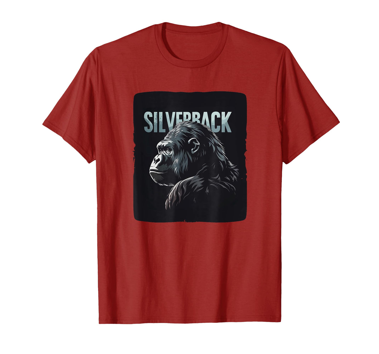 Strength in the Wild with Silverback Monkey Graphic T-Shirt