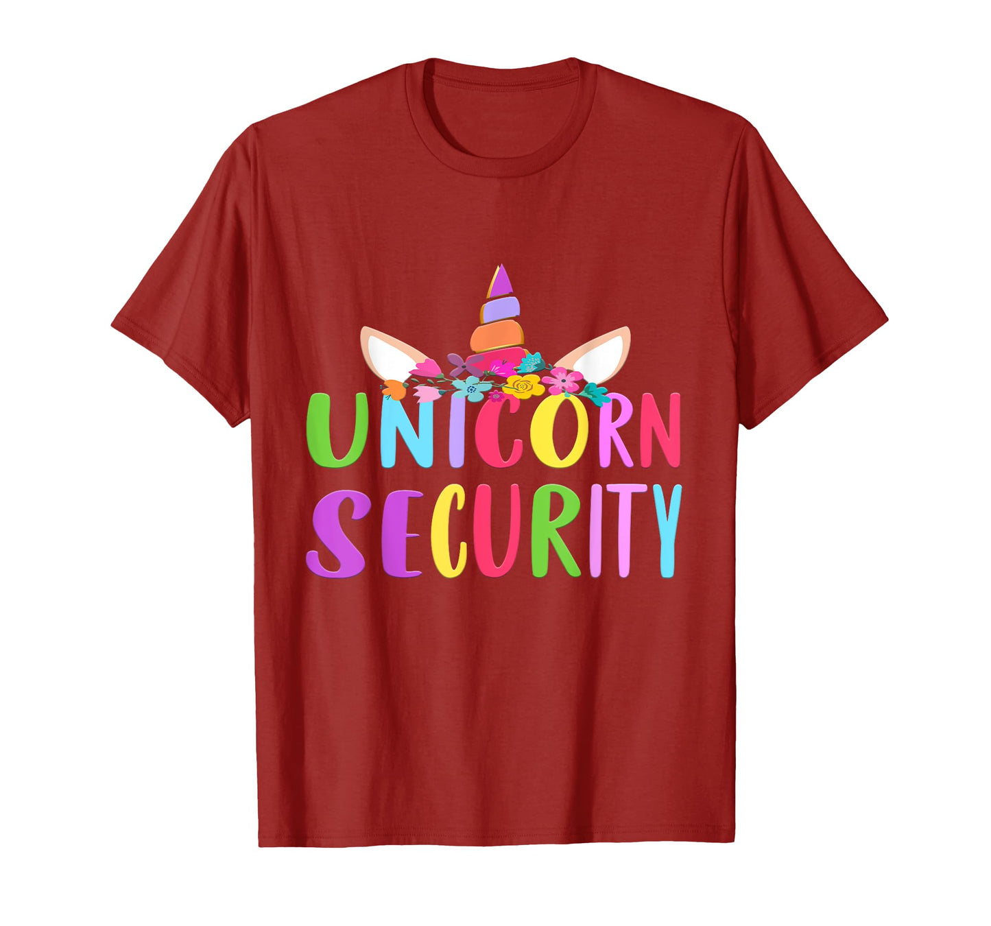 Unicorn Security Adult Unicorn Halloween Costume 2021 T-Shirt