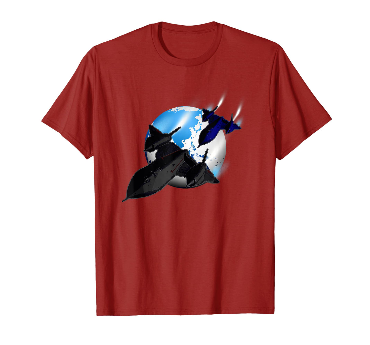 SR-71 Blackbird-Spy Plane Mach 3 T-Shirt