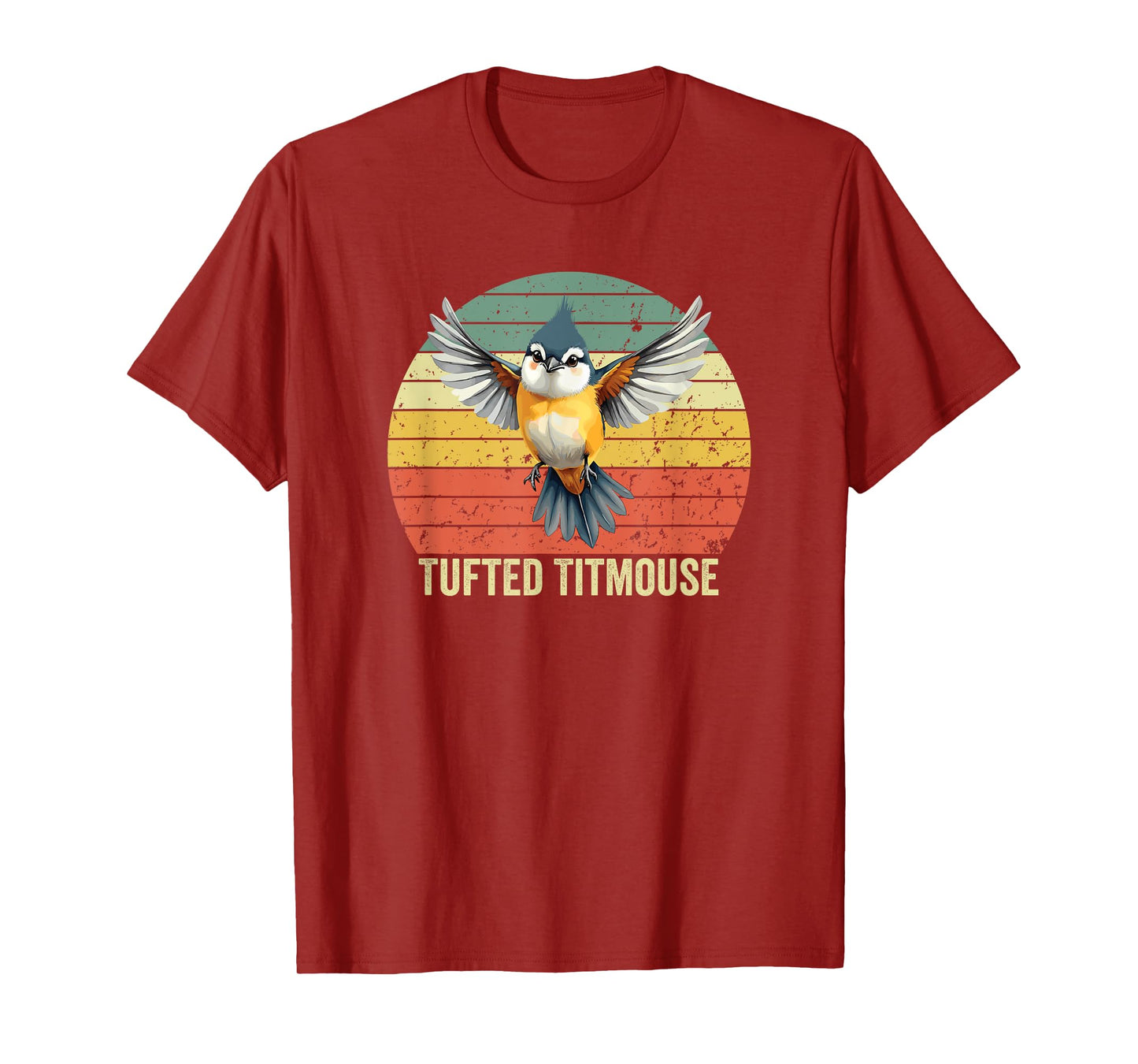 Tufted Titmouse Bird, Vintage Tufted Titmouse T-Shirt