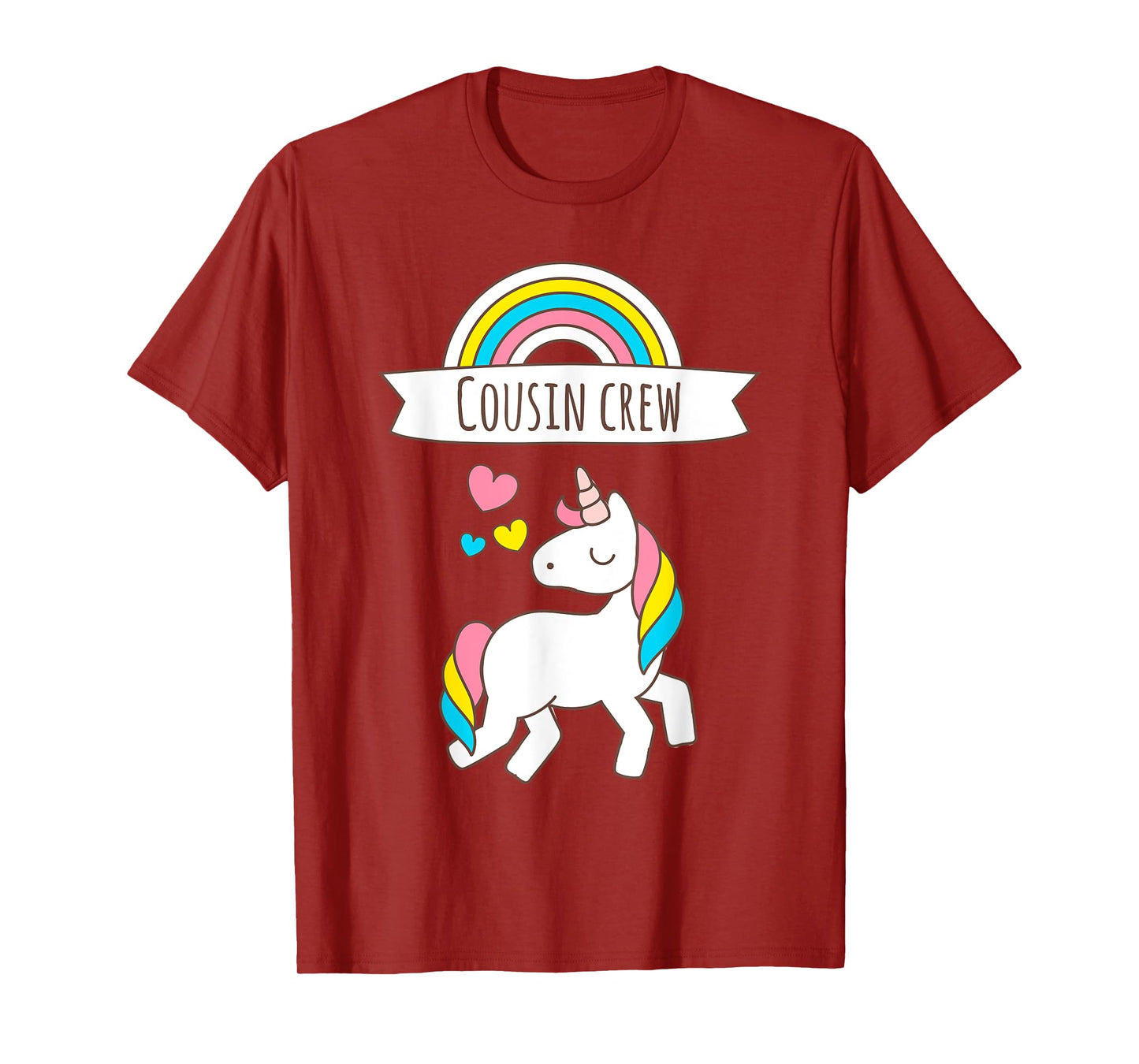 Crazy Cousin Crew Reunion Unicorn T Shirt Funny T-Shirt