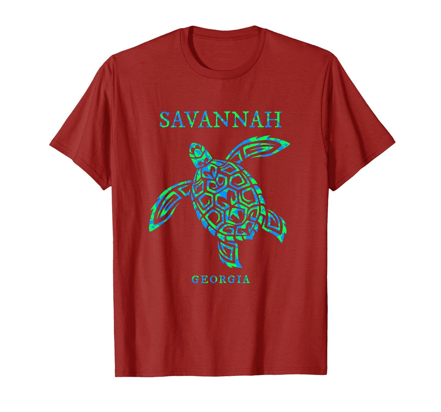 Savannah Georgia Sea Turtle Boys Girls Vacation Souvenir T-Shirt