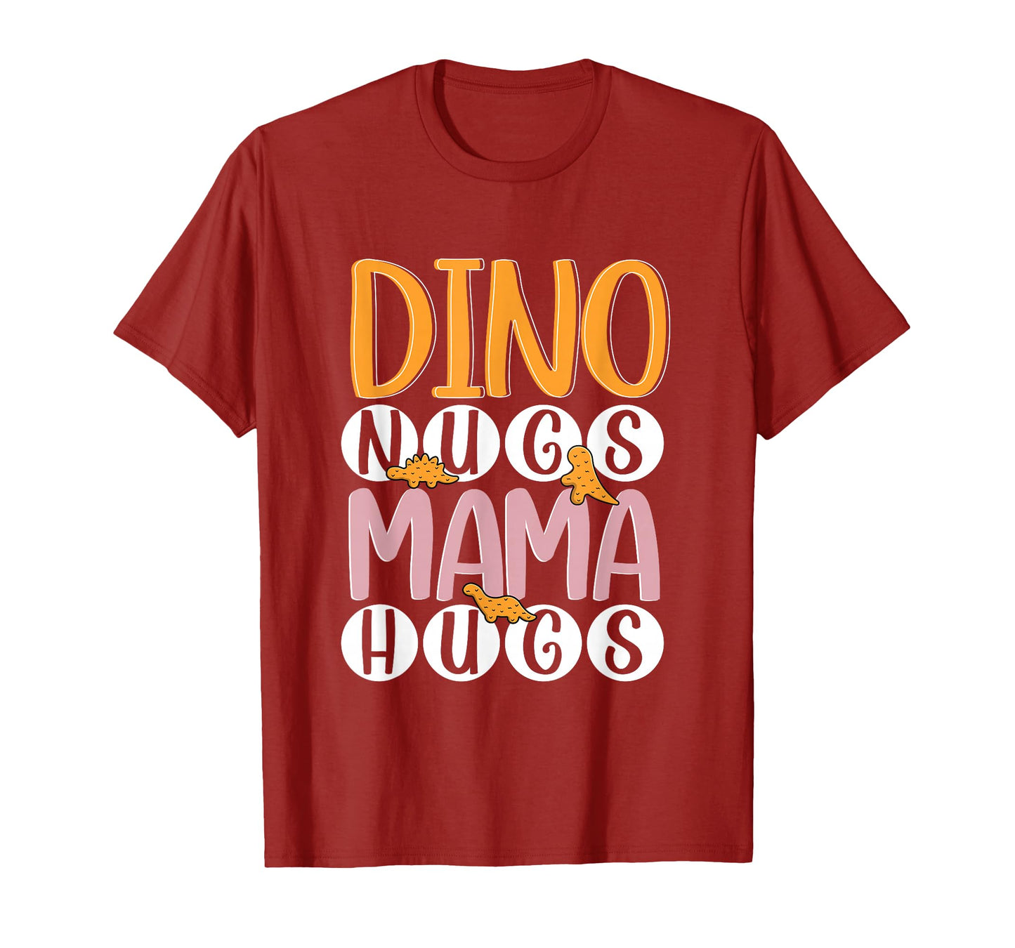 Dinosaur Chicken Nugget Lover Unique Dino Style T-Shirt