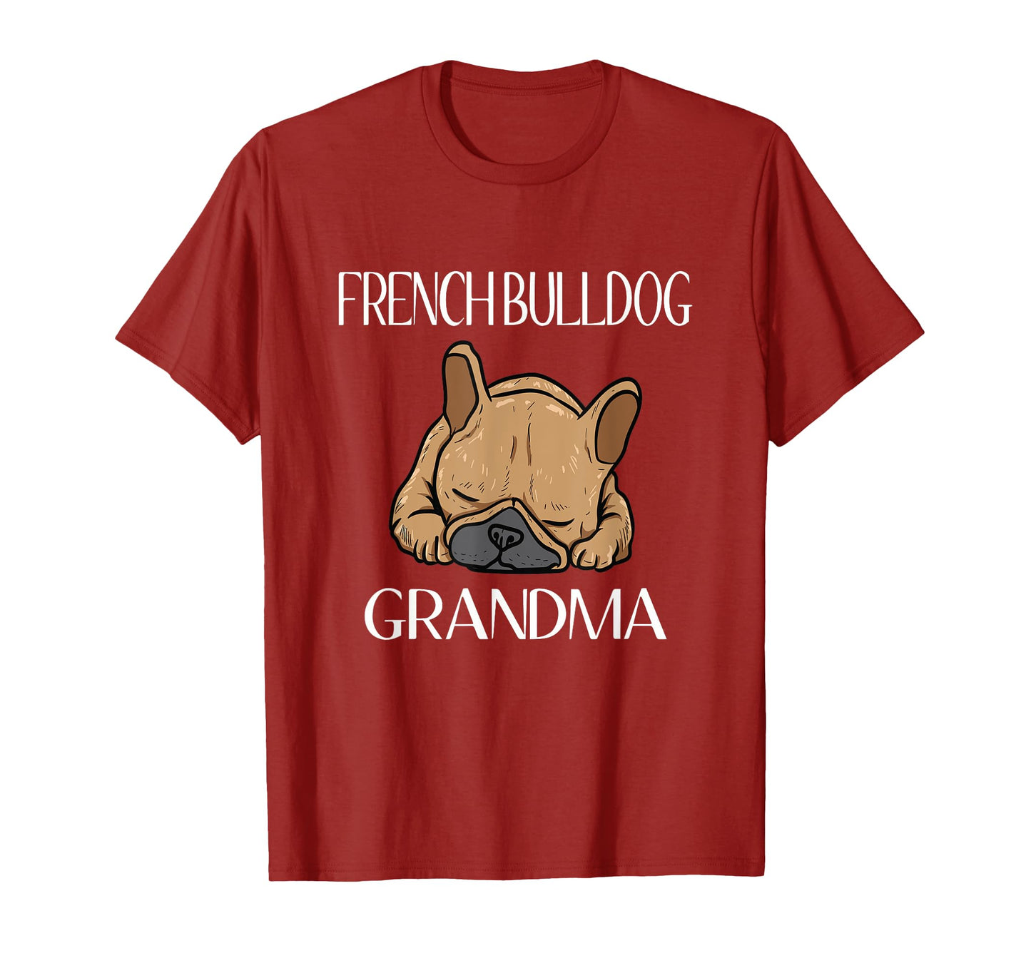 French Bulldog Grandma Frenchie T-Shirt For Women T-Shirt