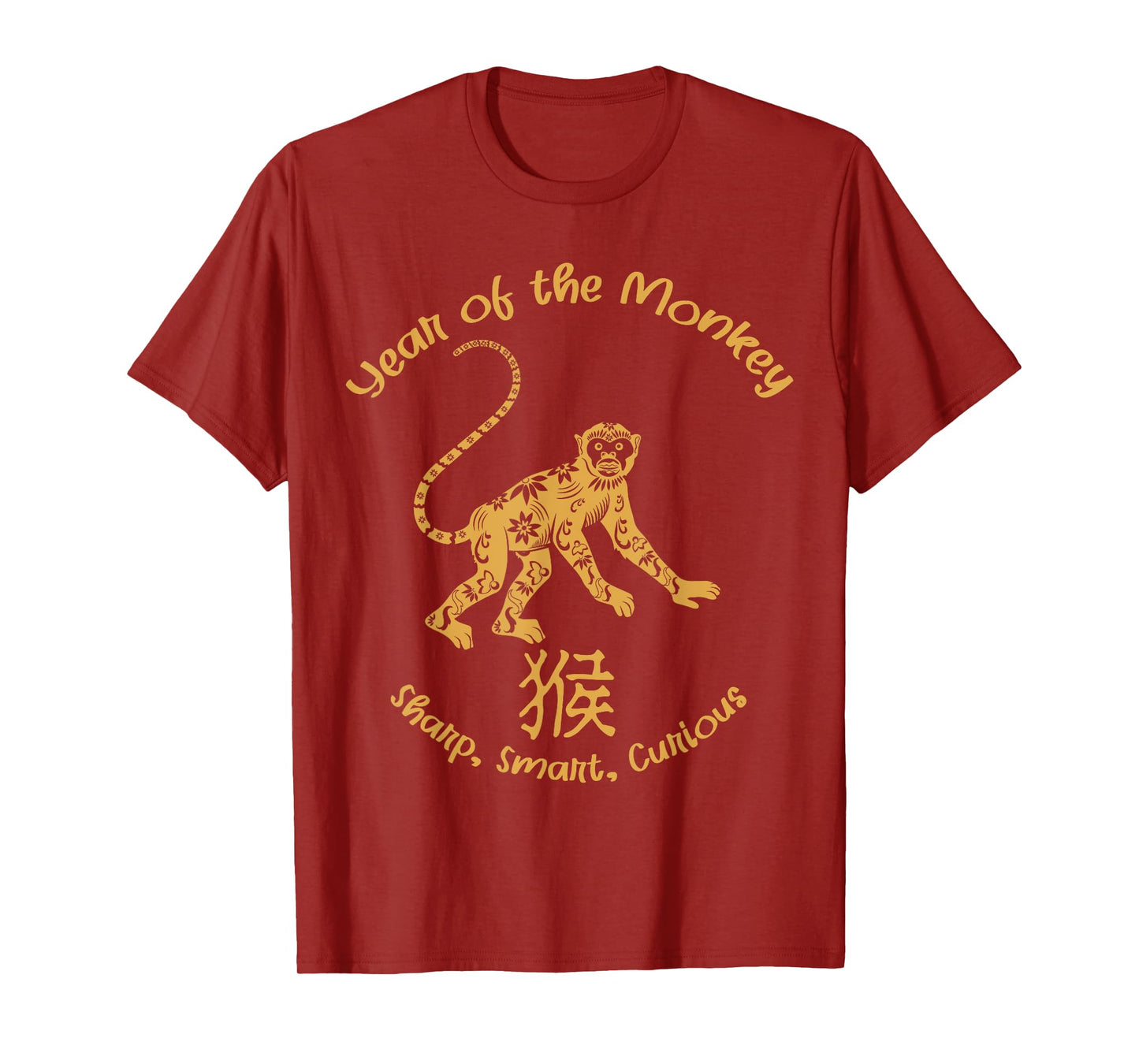 Year Of Monkey Traits Chinese Zodiac Chinese New Year T-Shirt