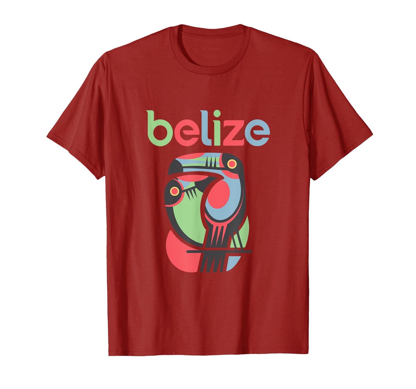 Tropical Summer Toucan Bird Colorful Belize Souvenir Men Women Kids T-Shirt