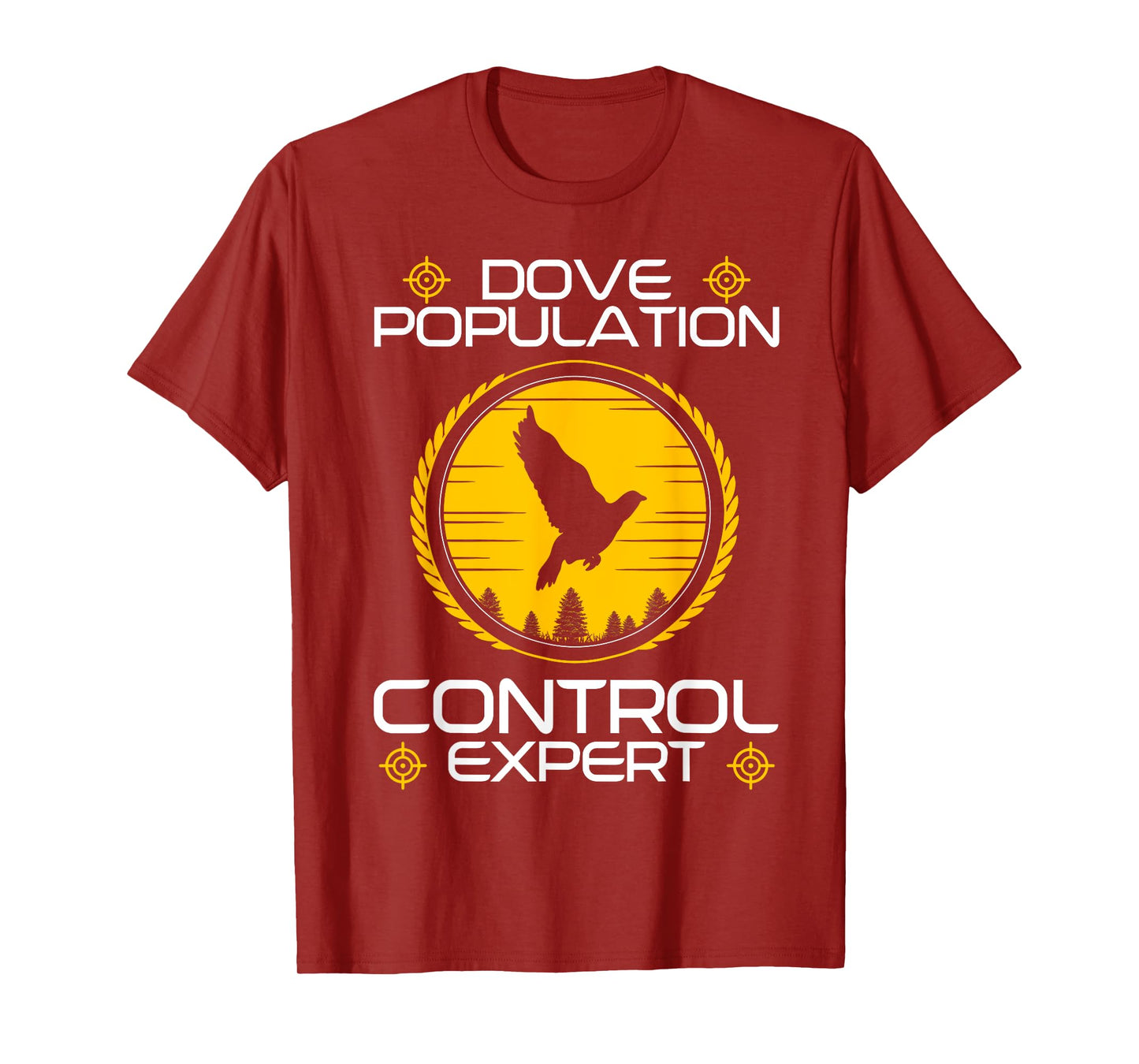Dove Hunting Flying Bird Hunter Wing Shooting Wingshooters T-Shirt