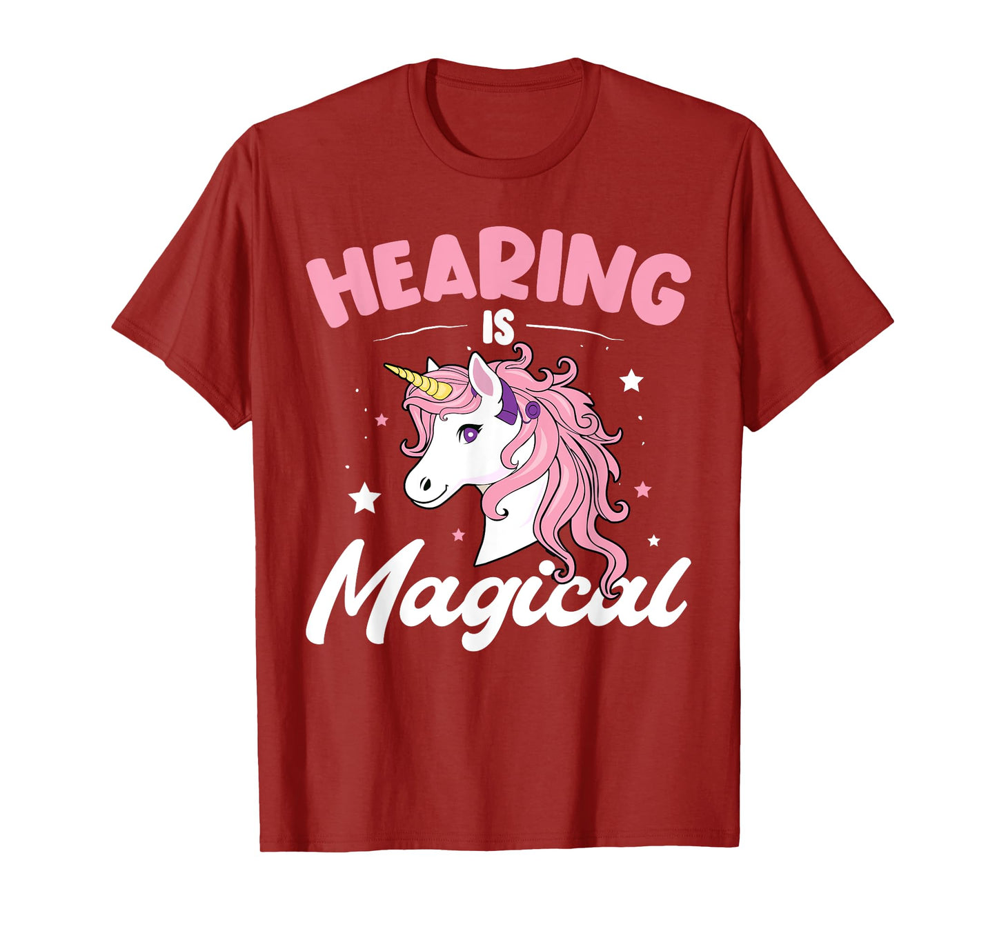 Unicorn Cochlear Implant For Hard Of Hearing And Deaf People T-Shirt