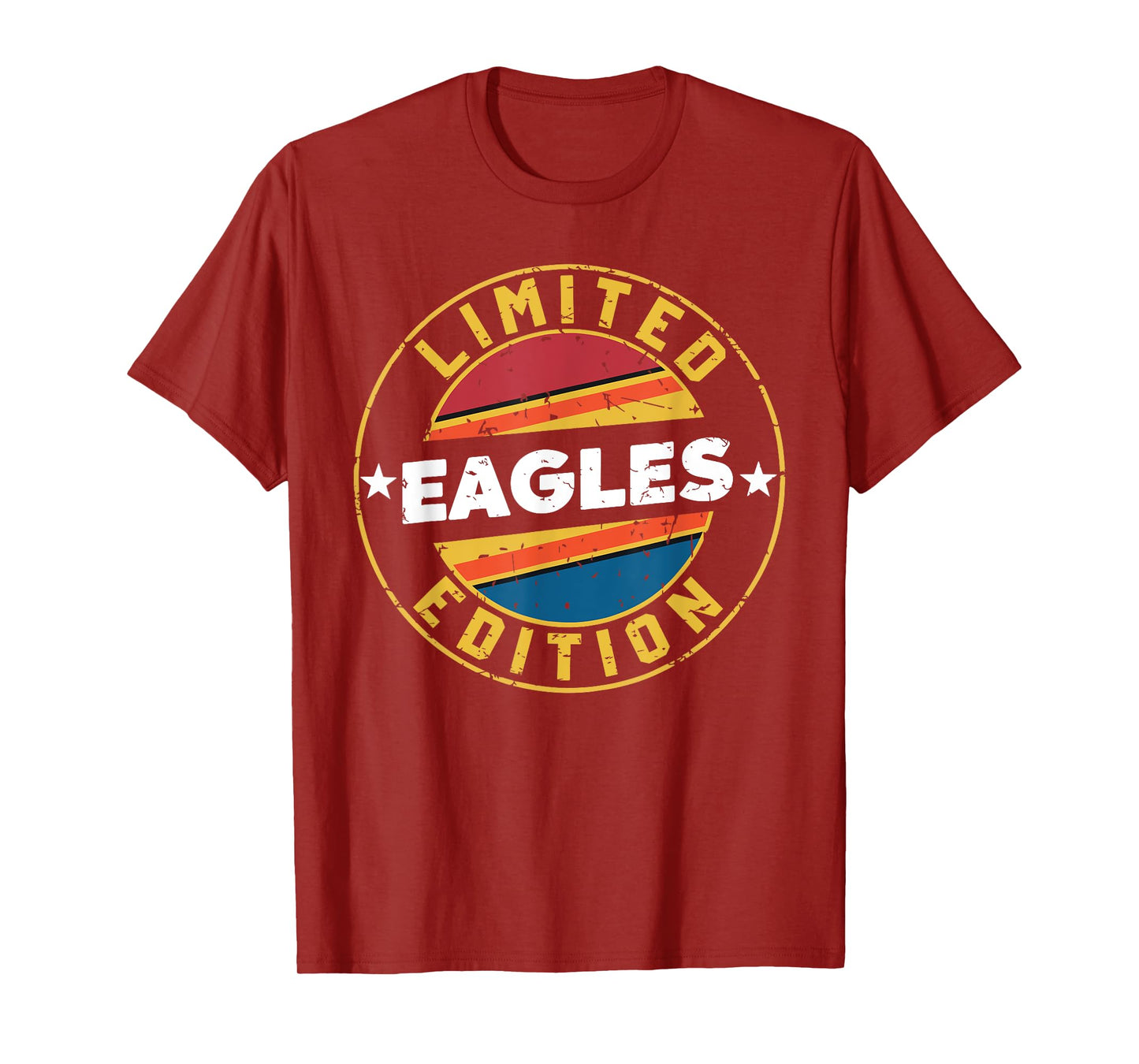 Eagles Name Vintage Retro T-Shirt