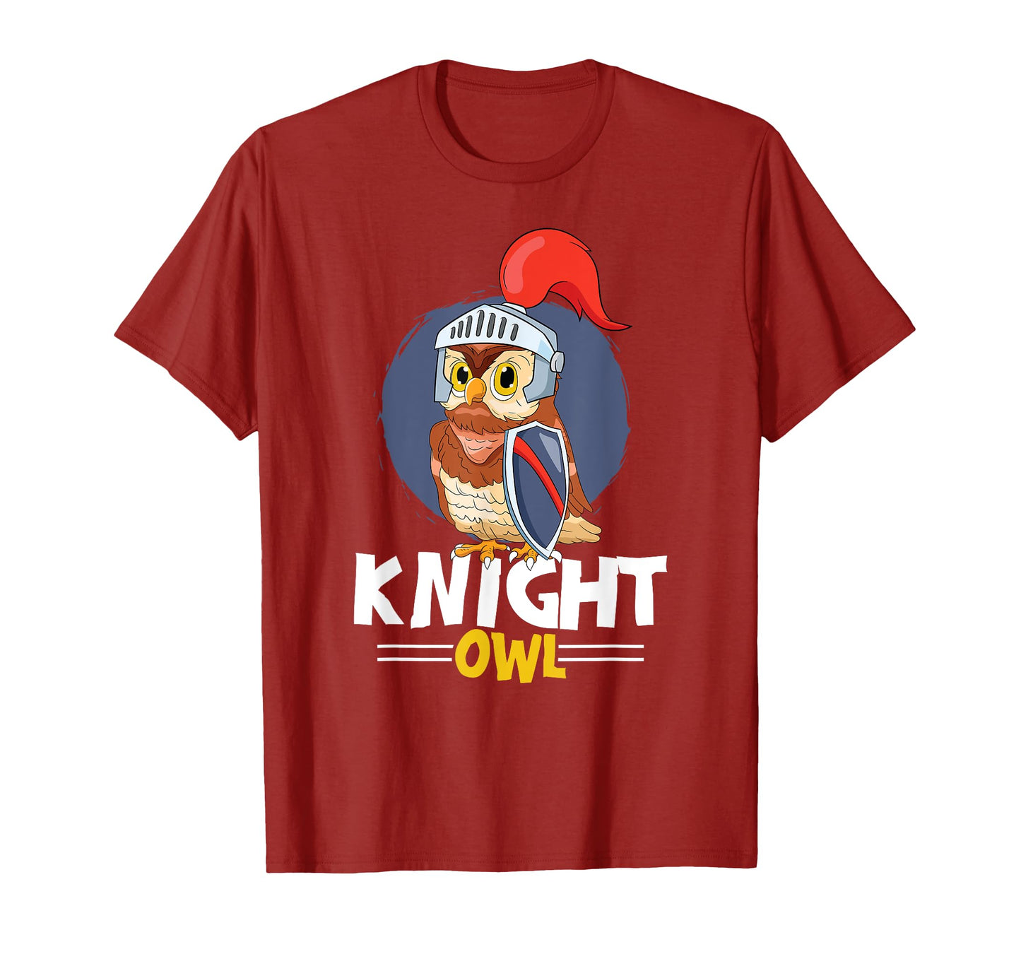 Knight Owl Nocturnal Ornithologist Birds Of Prey T-Shirt