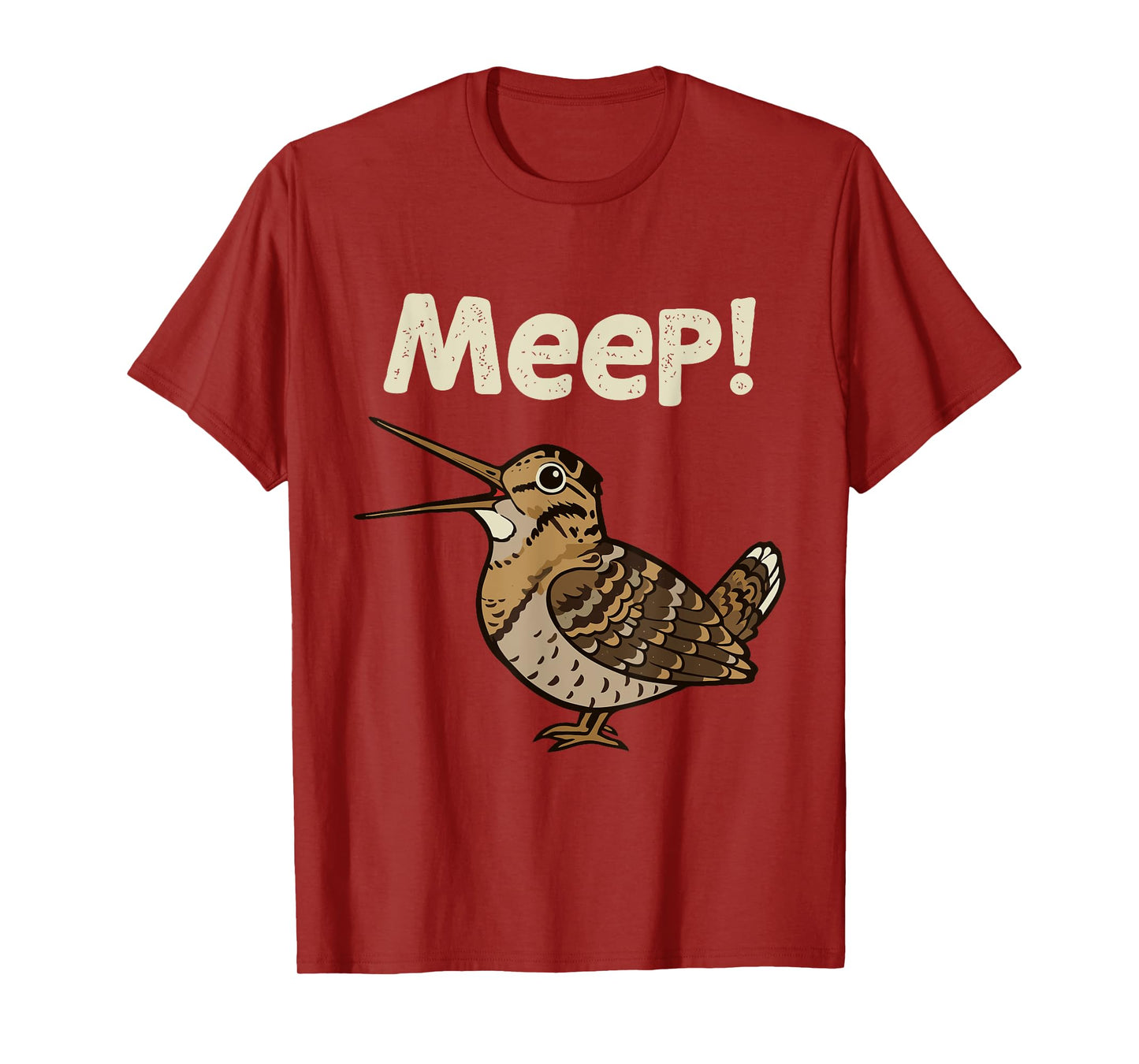 Meep Bird Saying Meep Bird Meme American Woodcock Meep T-Shirt