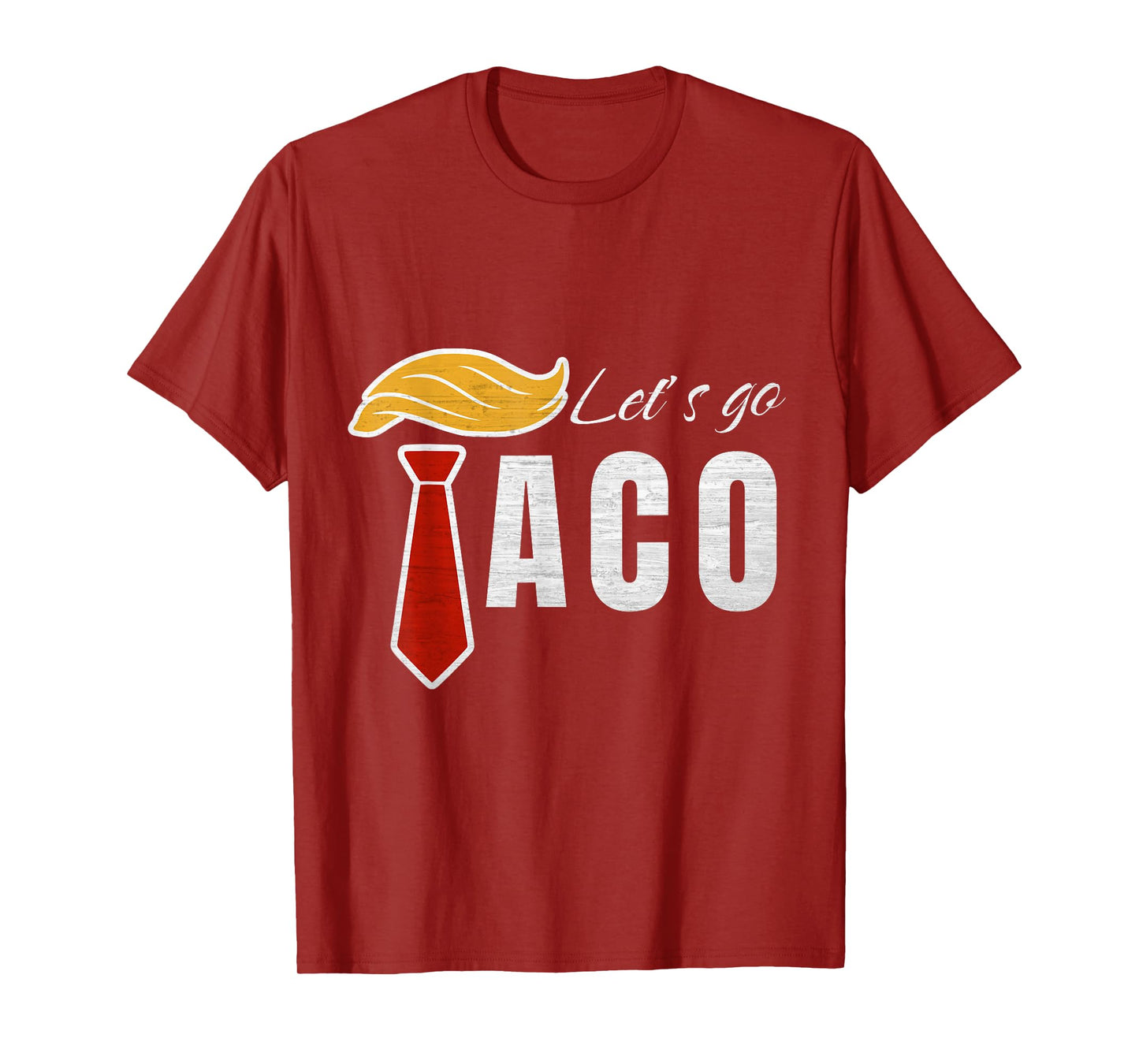 Let’s Go Taco Funny Vintage USA Flag, Let’s Go Taco Funny T-Shirt