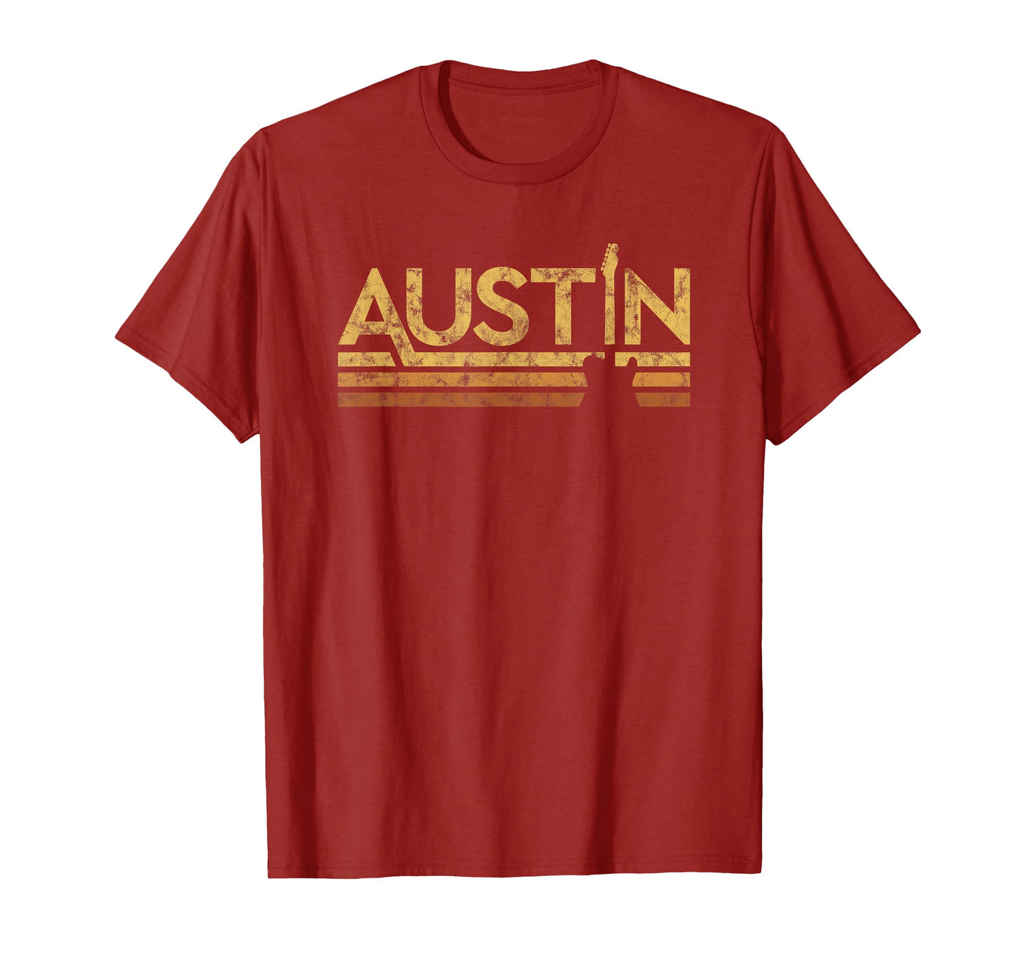 Retro Music Austins Texas T-Shirt
