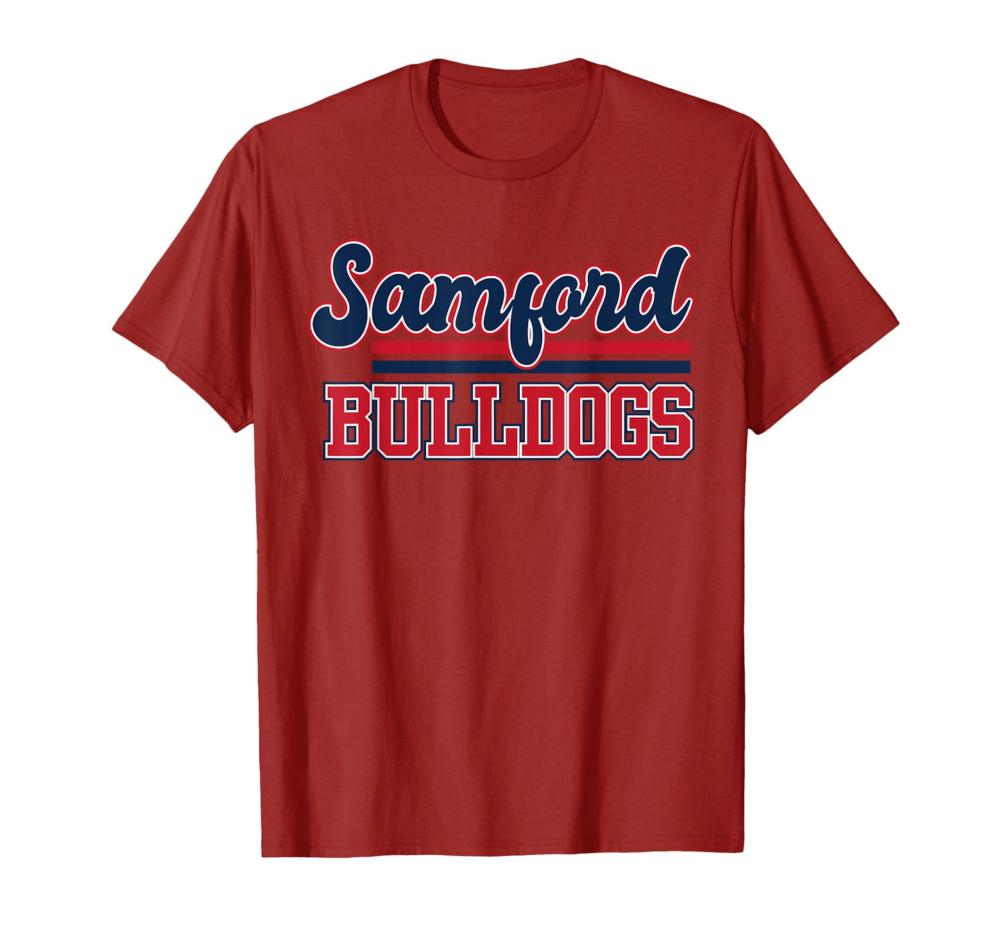 Samford Bulldogs | Official NCAA University Merch NCAFSAM01 T-Shirt