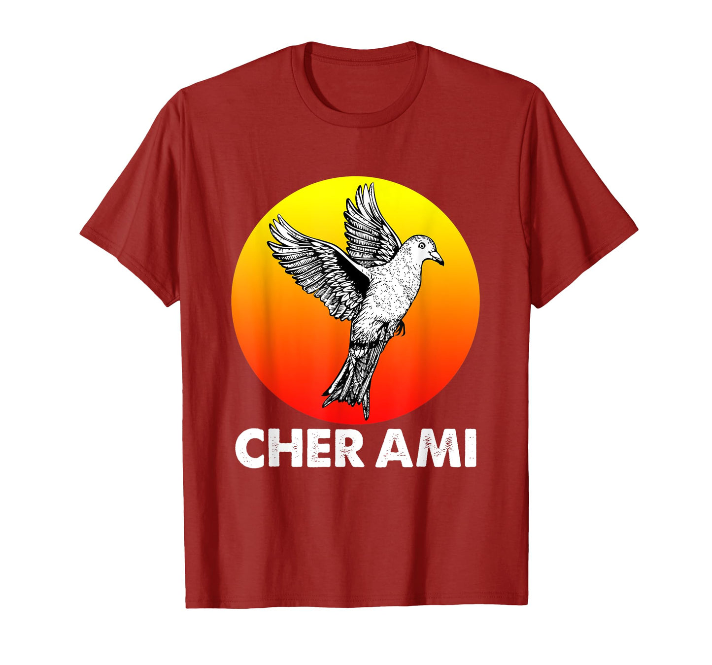 Cher Ami World War Hero Carrier Pigeon T-Shirt
