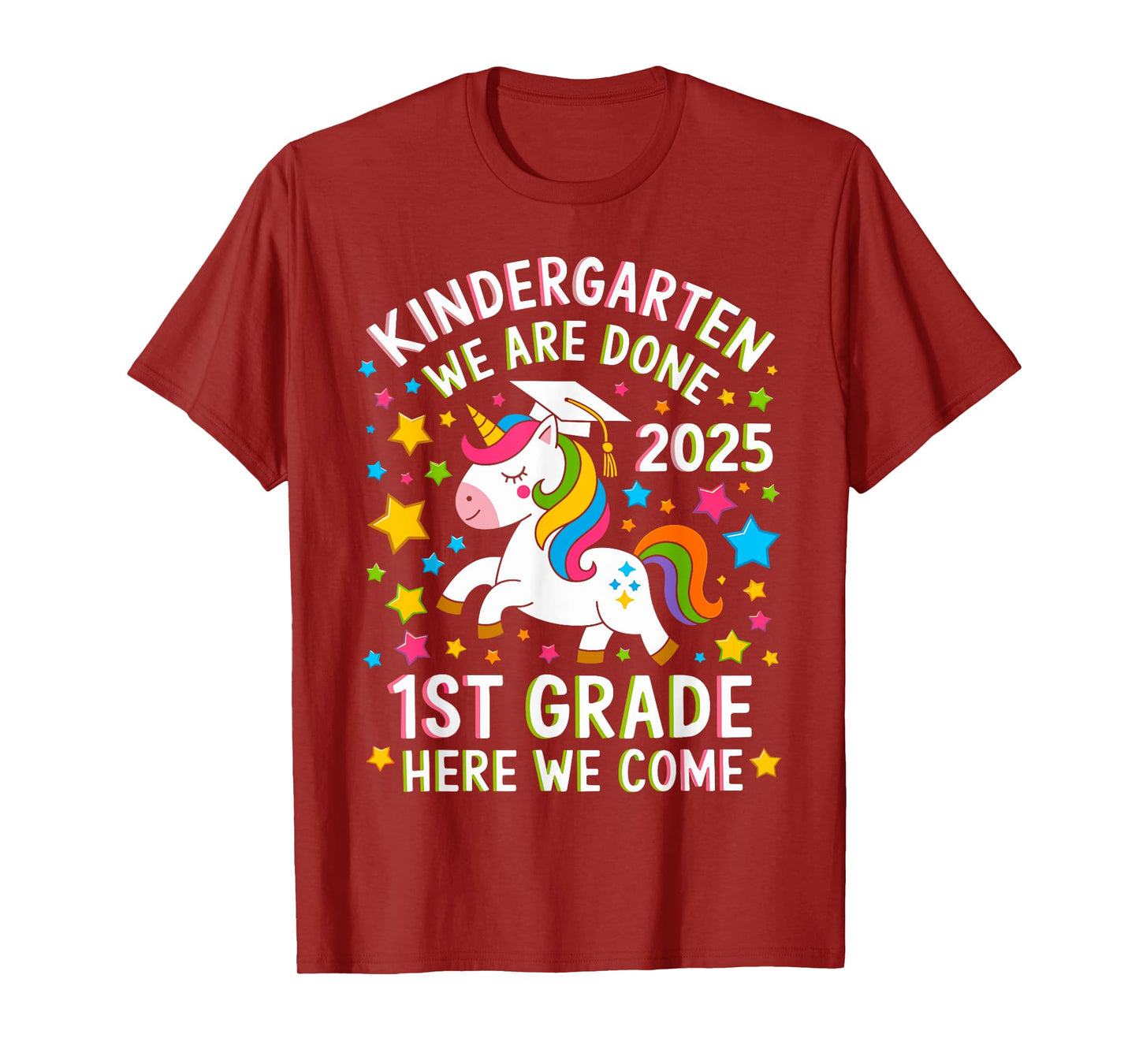 Kindergarten Graduation Class Of 2025 Girls Toddler T-Shirt