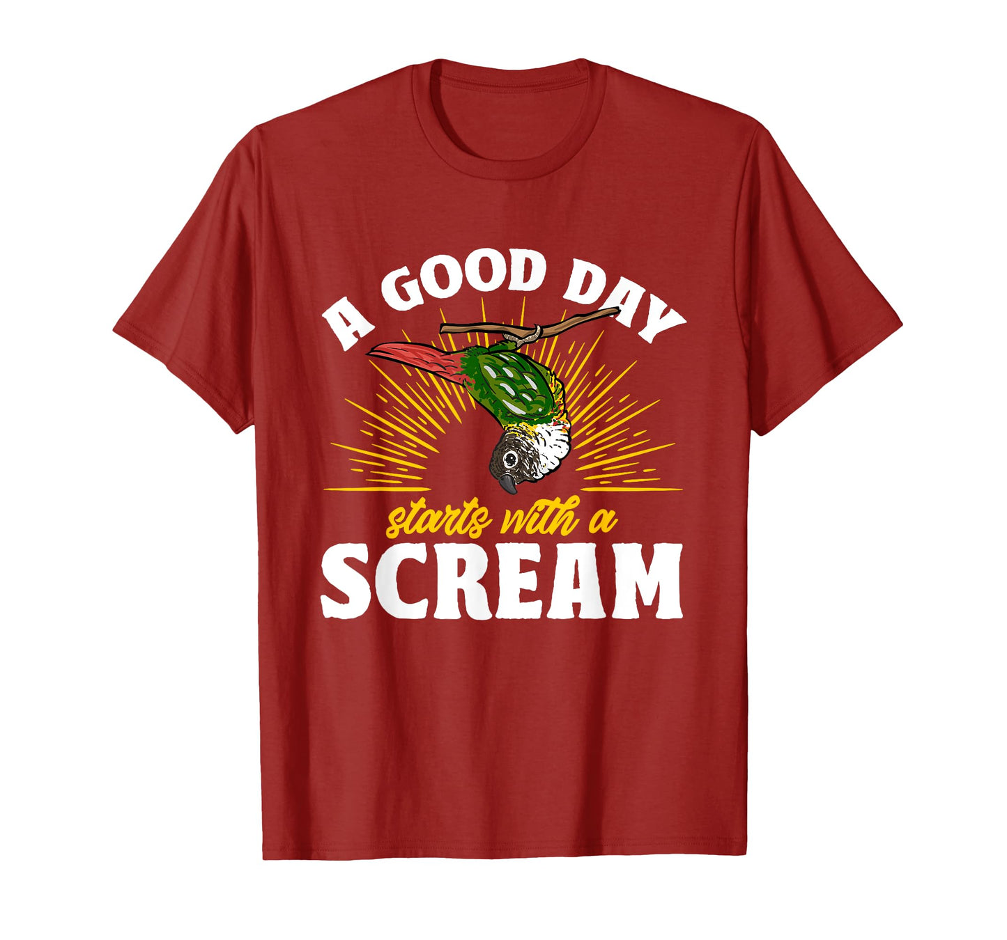 Green Cheek Conure Parrot Bird Conure T-Shirt