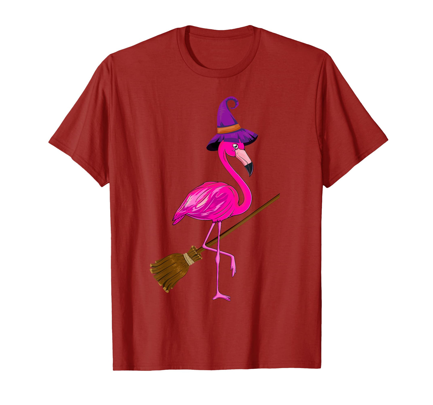 Happy Halloween Pumpkin Flamingo - Flamingo Lover Halloween T-Shirt
