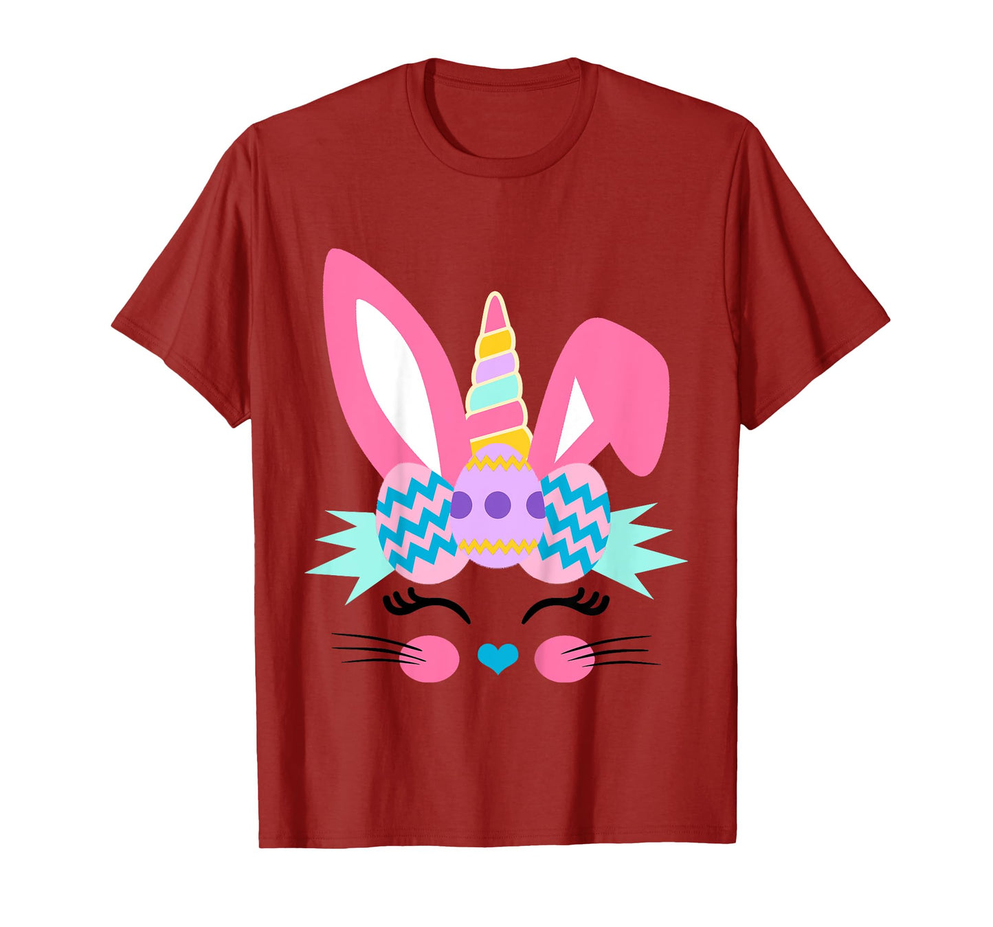 Toddler Girl Easter Bunny Unicorn for Girls and Baby Cute T-Shirt