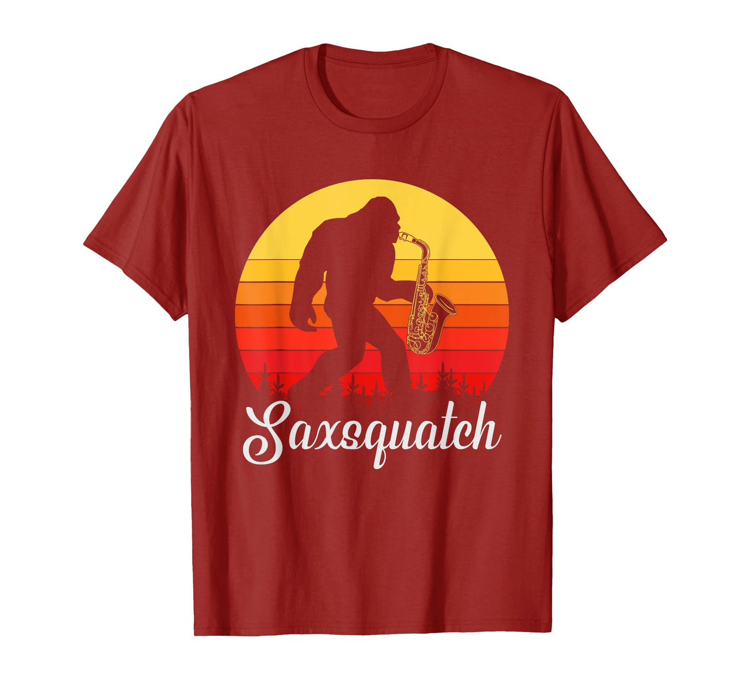 Bigfoot Yeti Cryptozoology Sasquatch saxsquatch T-Shirt