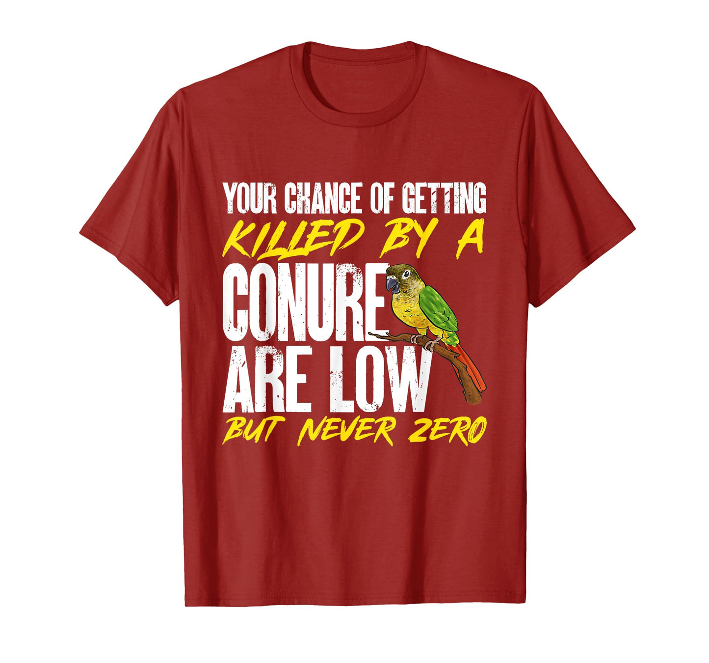 Green Cheek Conure Parrot Bird Conure T-Shirt