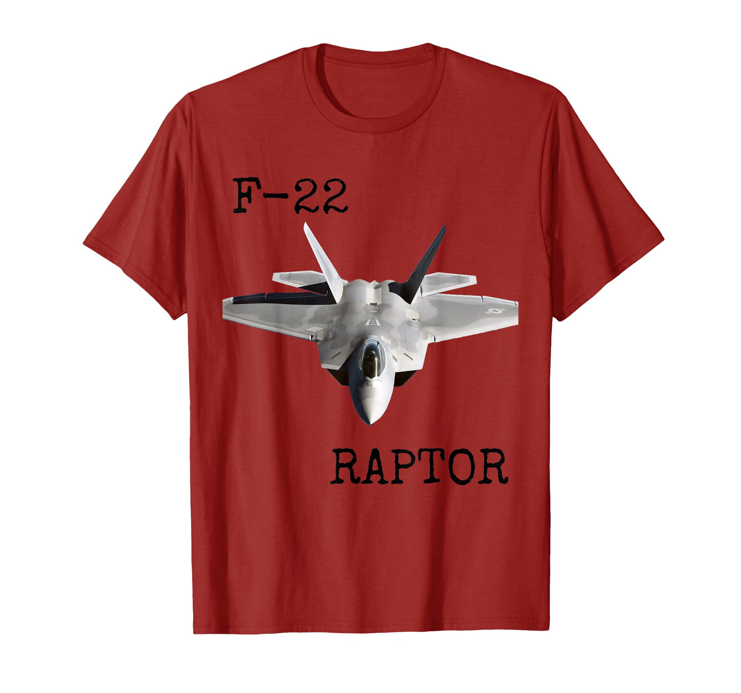 Air Force F-22 Raptor Fighter Jet Military Veteran T-Shirt T-Shirt