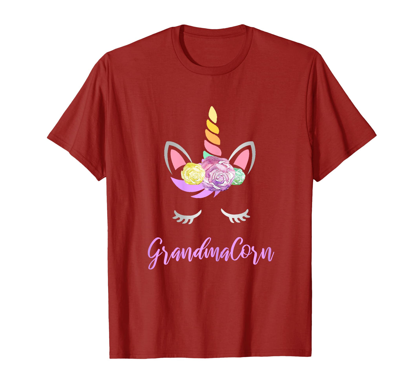 Grandmacorn Unicorn Grandma of the Birthday Girl T-Shirt