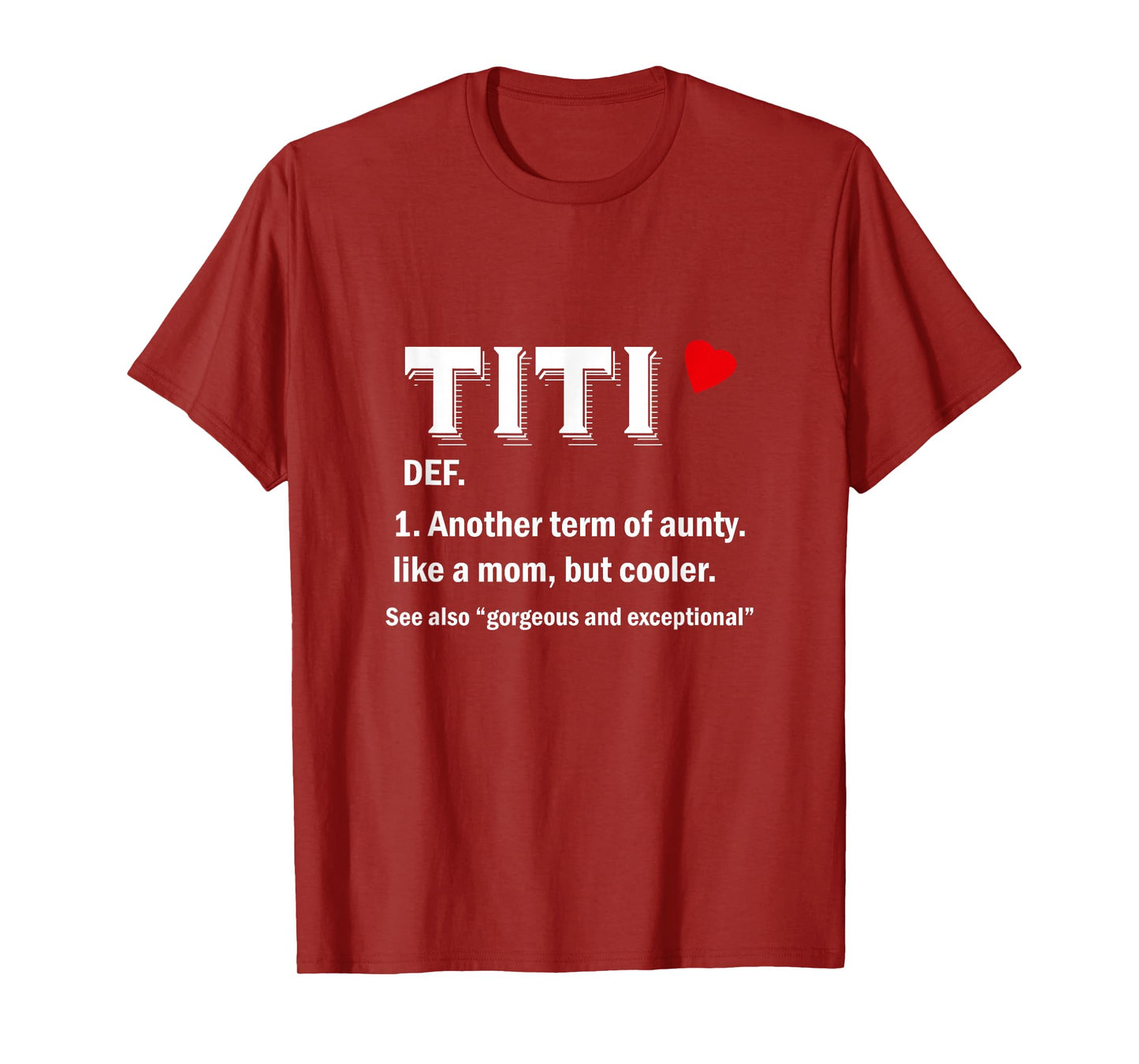 Titi Funny Aunty Definition T-Shirt