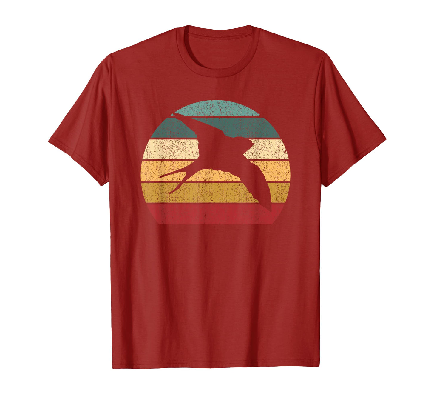 Retro Barn Swallow Bird T-Shirt