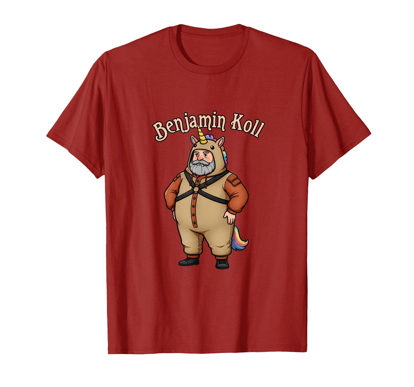Benjamin Koll Brown Unicorn T-Shirt