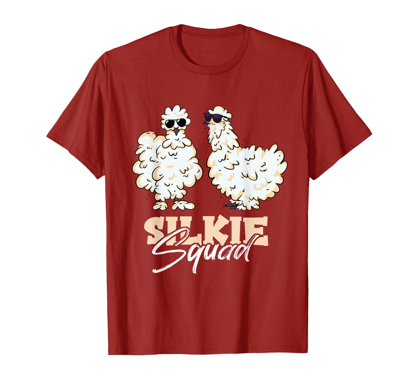 Silkie Squad Silk Chicken Silky Chicken Silkie Chicken Lover T-Shirt