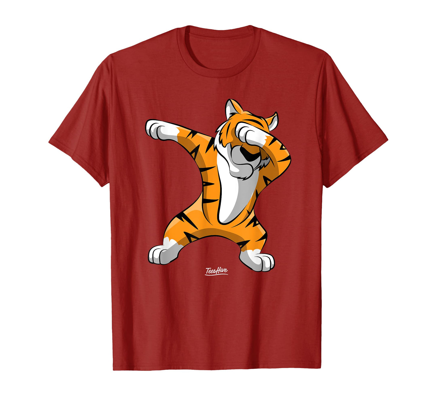 Dabbing Tiger - Boys Tiger T-Shirt