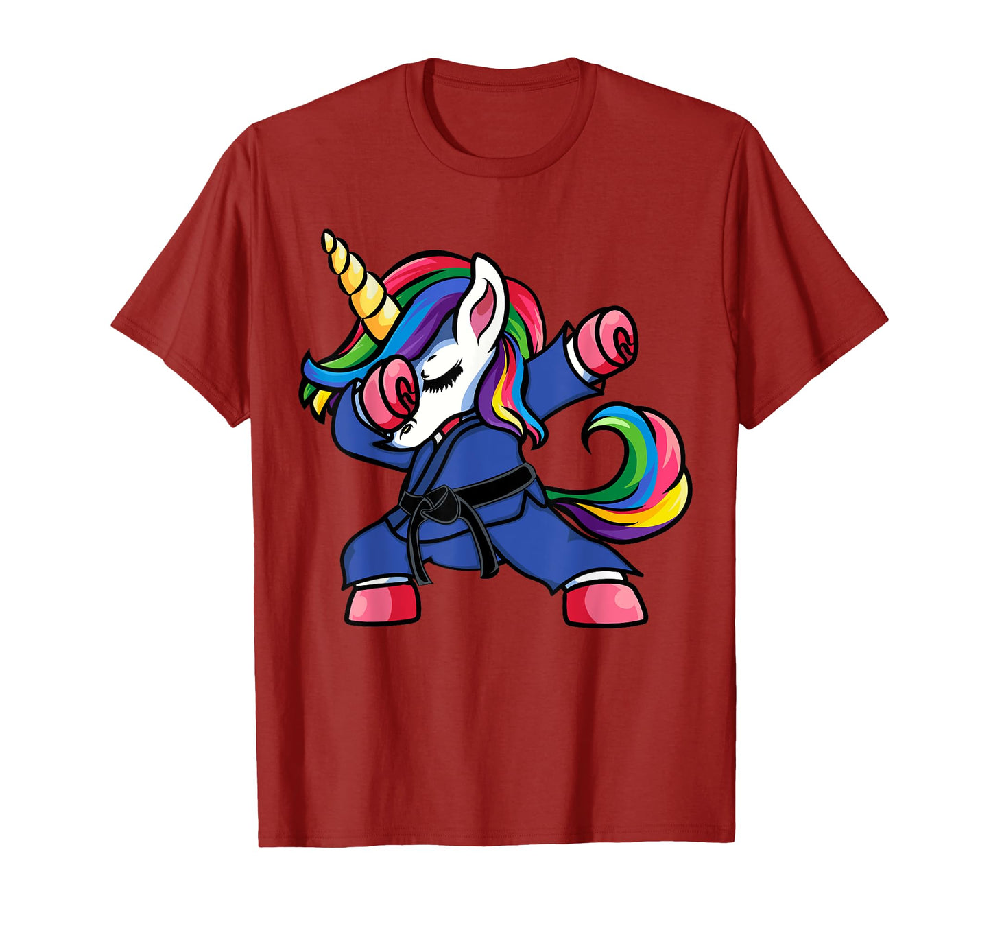 Dabbing Unicorn Brazilian Jiu Jitsu Mom Tee, BJJ Women Girls T-Shirt