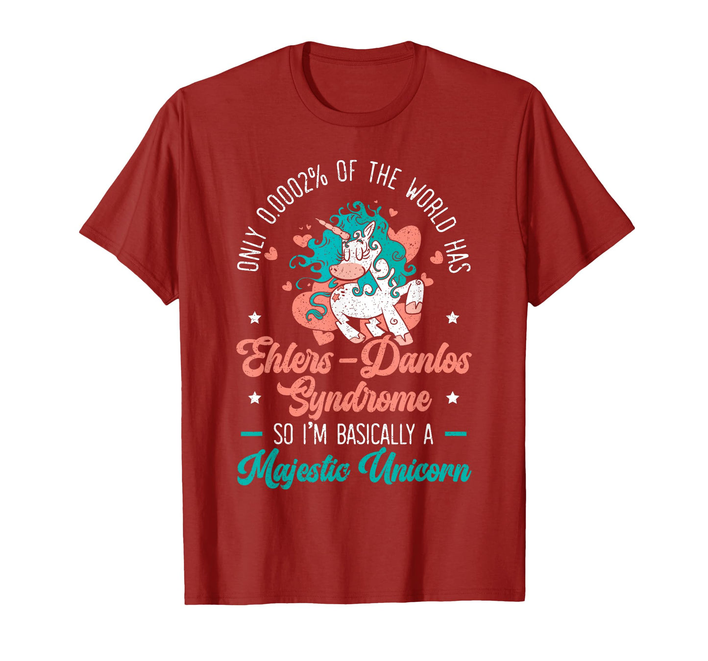 Unicorn Lover Ehlers-Danlos EDS and HSD Awareness Month T-Shirt