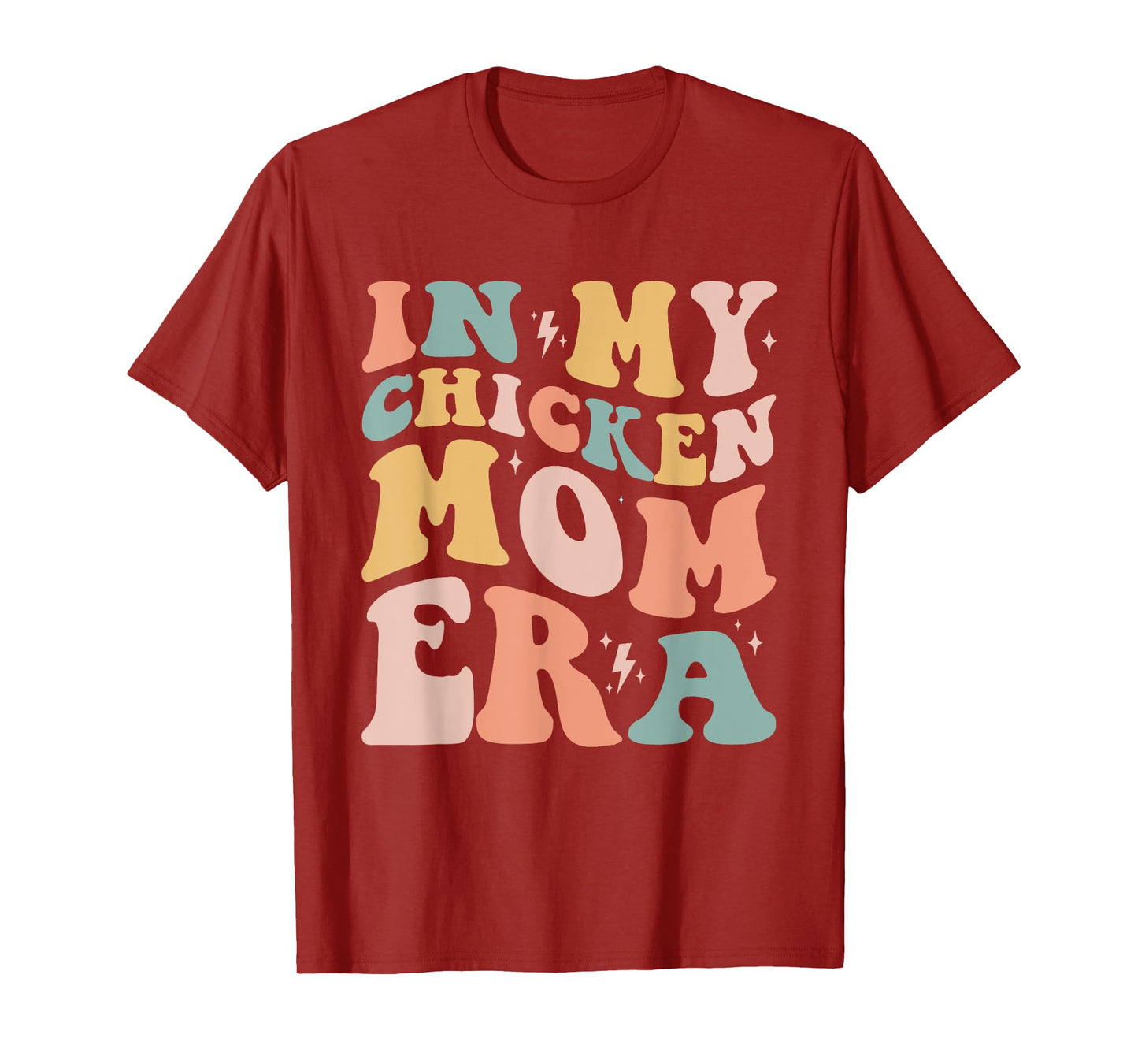 In My Chicken Mom Era Retro T-Shirt