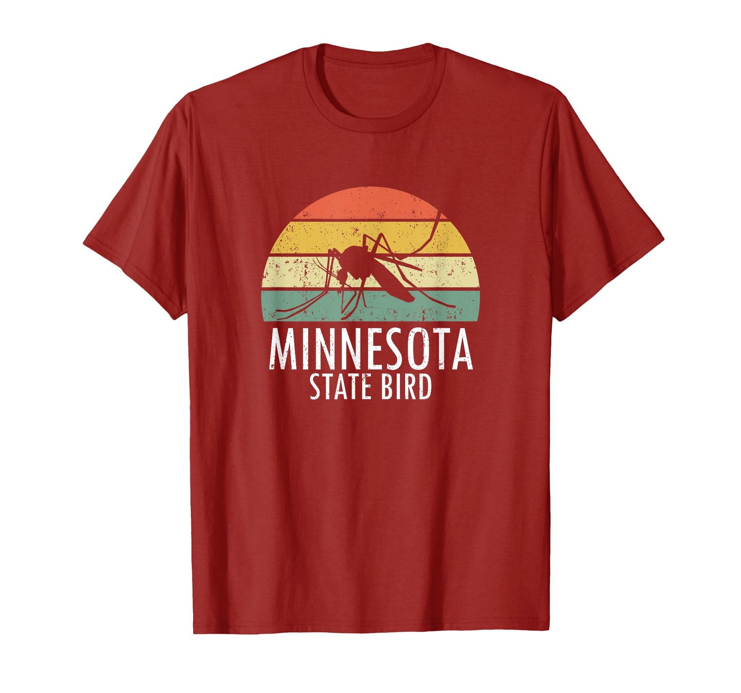 Minnesota Mosquito State Bird Funny Camping Outdoors T-Shirt