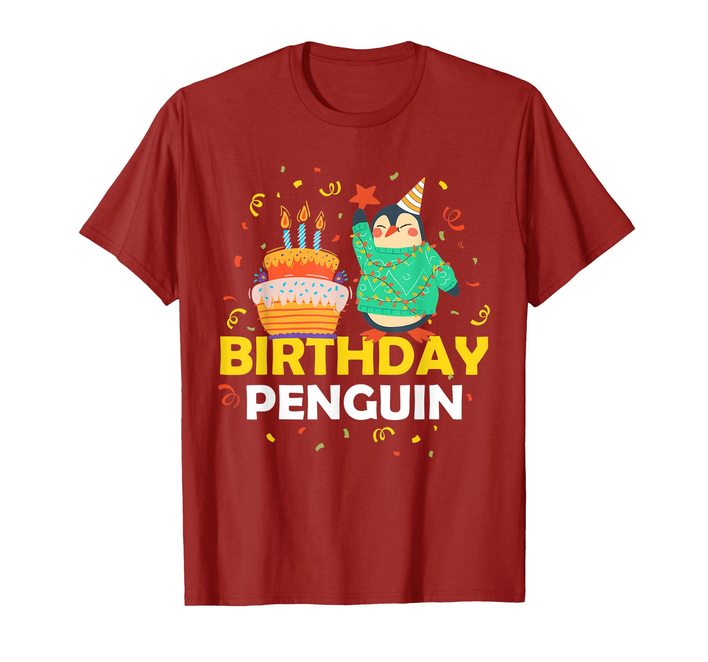 Birthday Penguin T-Shirt