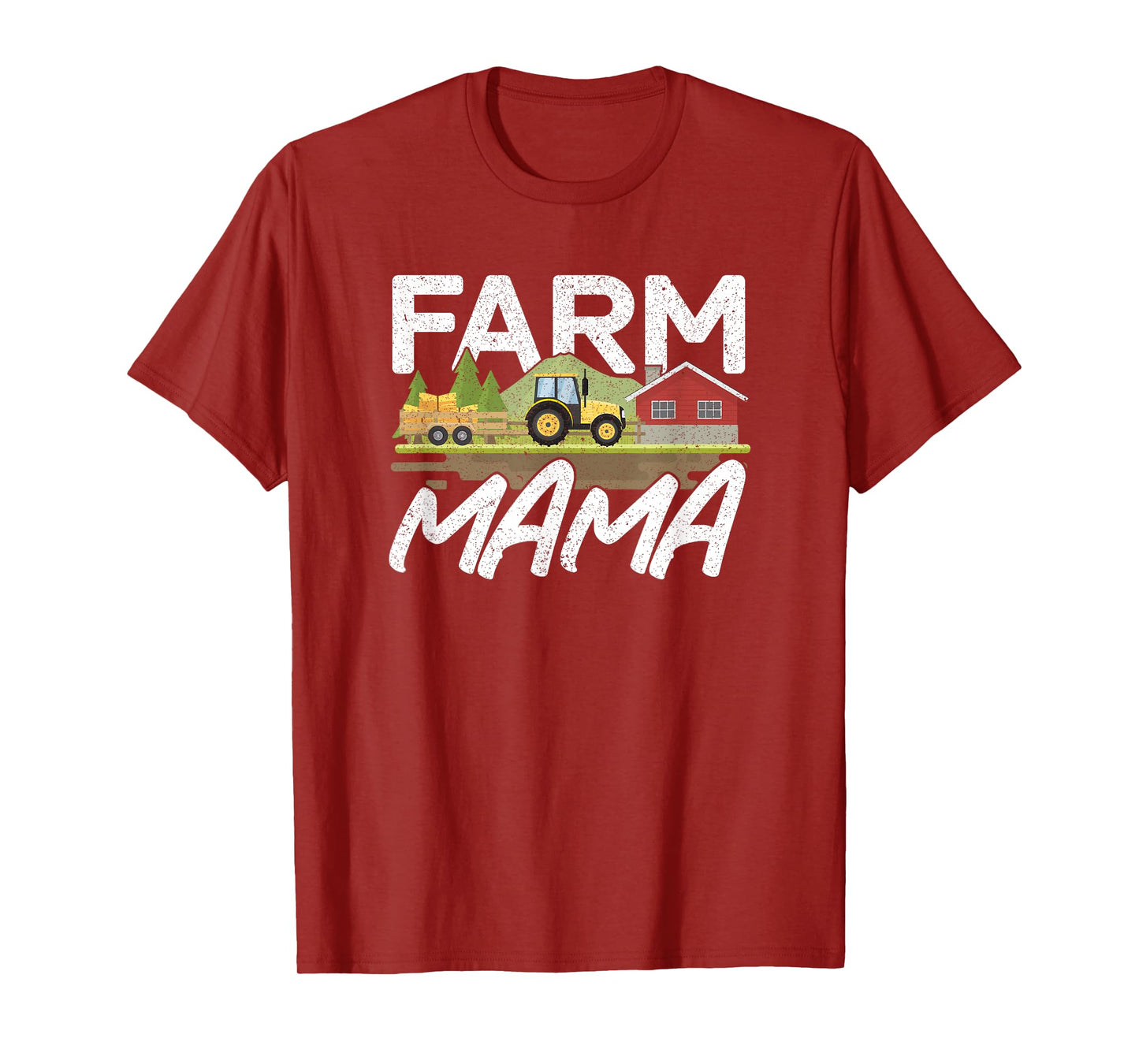 Farm Mama | Mommy Farm Lover Mama Funny Farmer Mother's Day T-Shirt