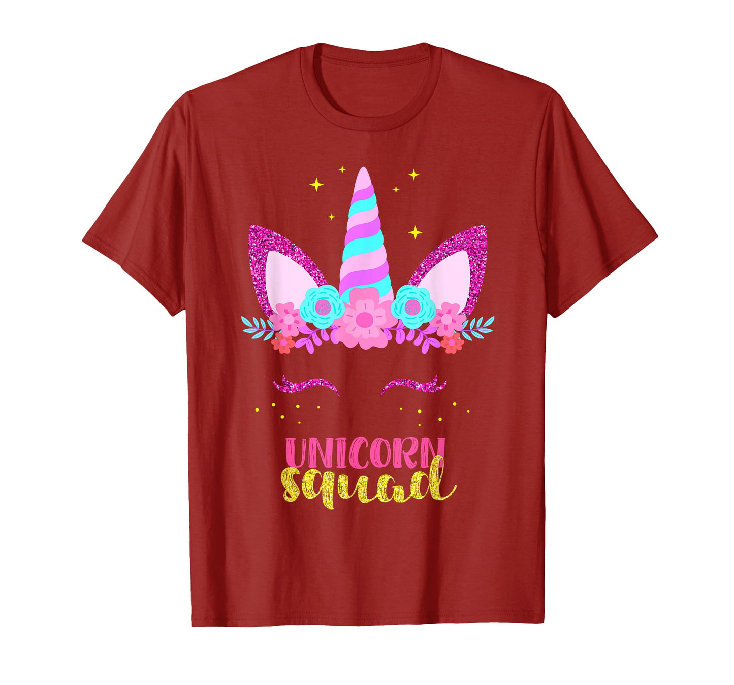 Unicorn Squad, Cute Fantasy Family Matching Tee for Parties T-Shirt