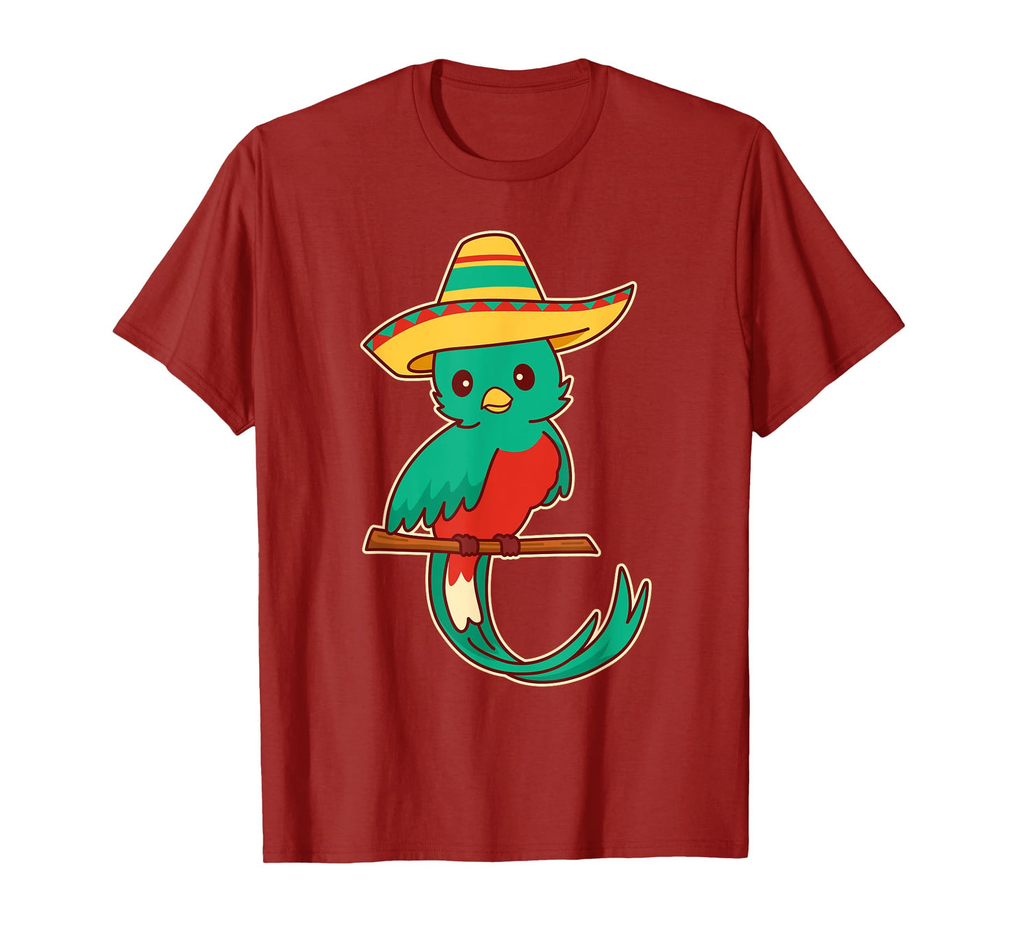 Guatemala Quetzal Bird With Sombrero - Quetzals T-Shirt