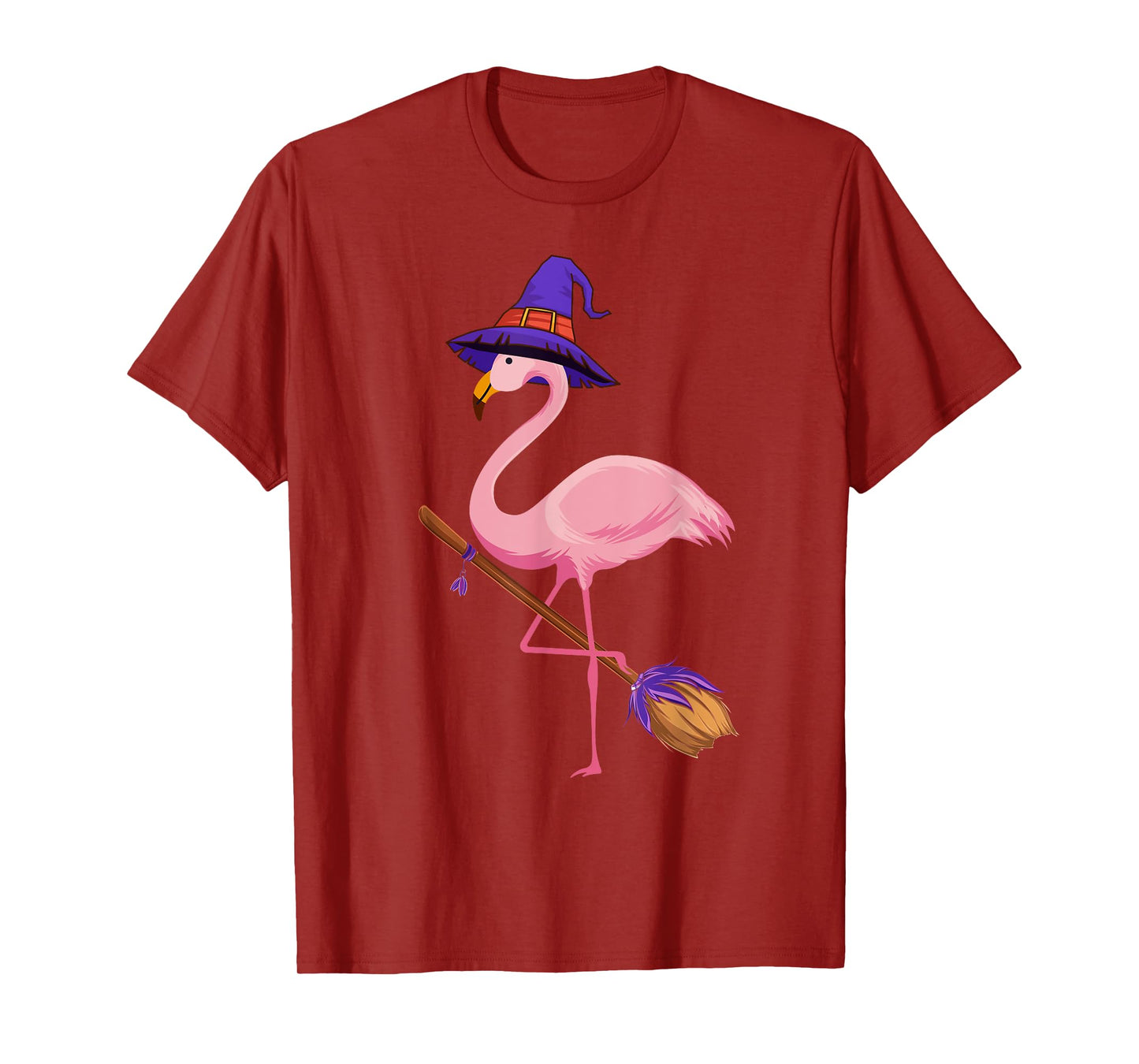 Halloween Flamingo Funny Flamingo Lover Witch Has Halloween T-Shirt