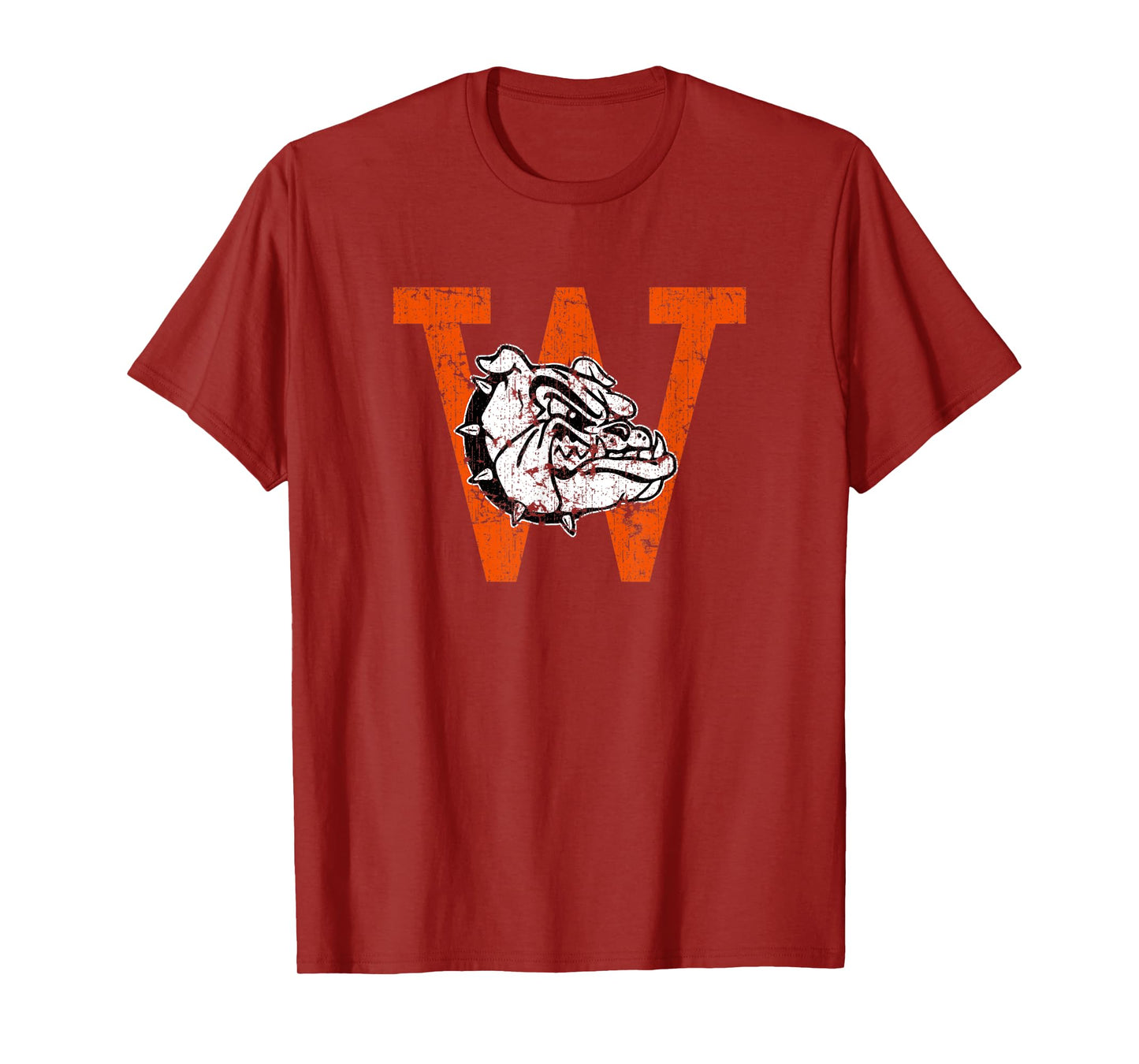 Wayne Bulldogs Mascot Lettermark T-Shirt