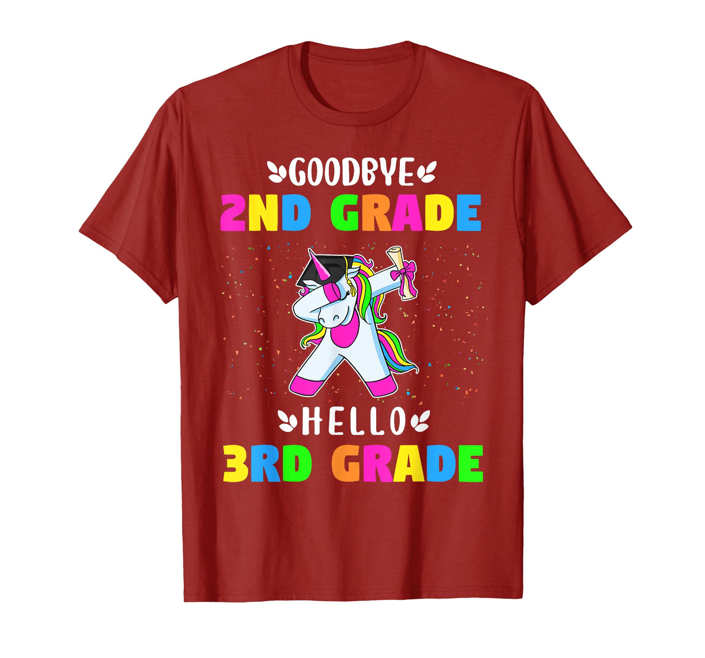 Goodbye Second Grade Hello Third Grade T-Shirt