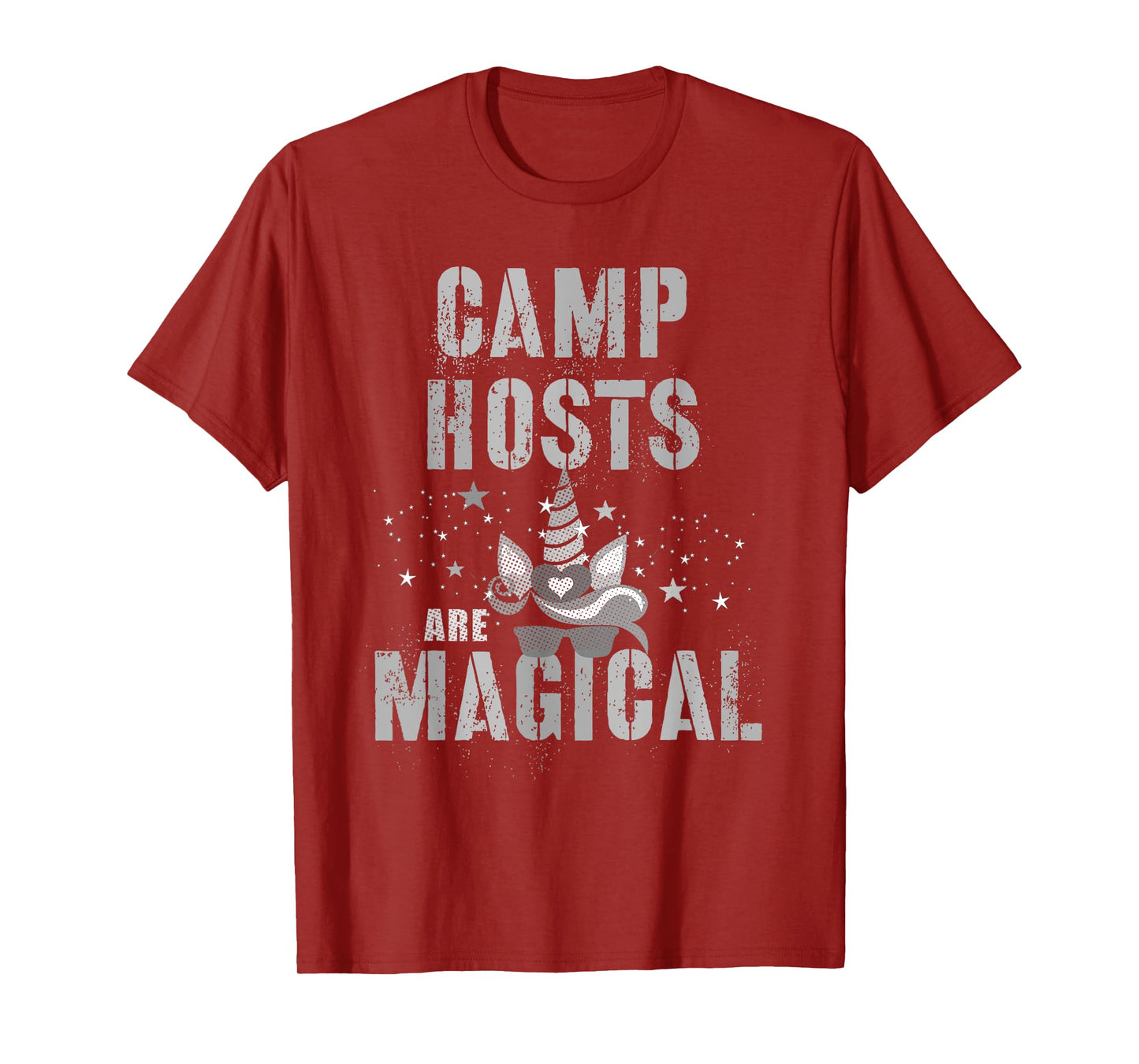 Funny CAMP HOSTS ARE MAGICAL Host I'm Unicorn Cool Mythical T-Shirt