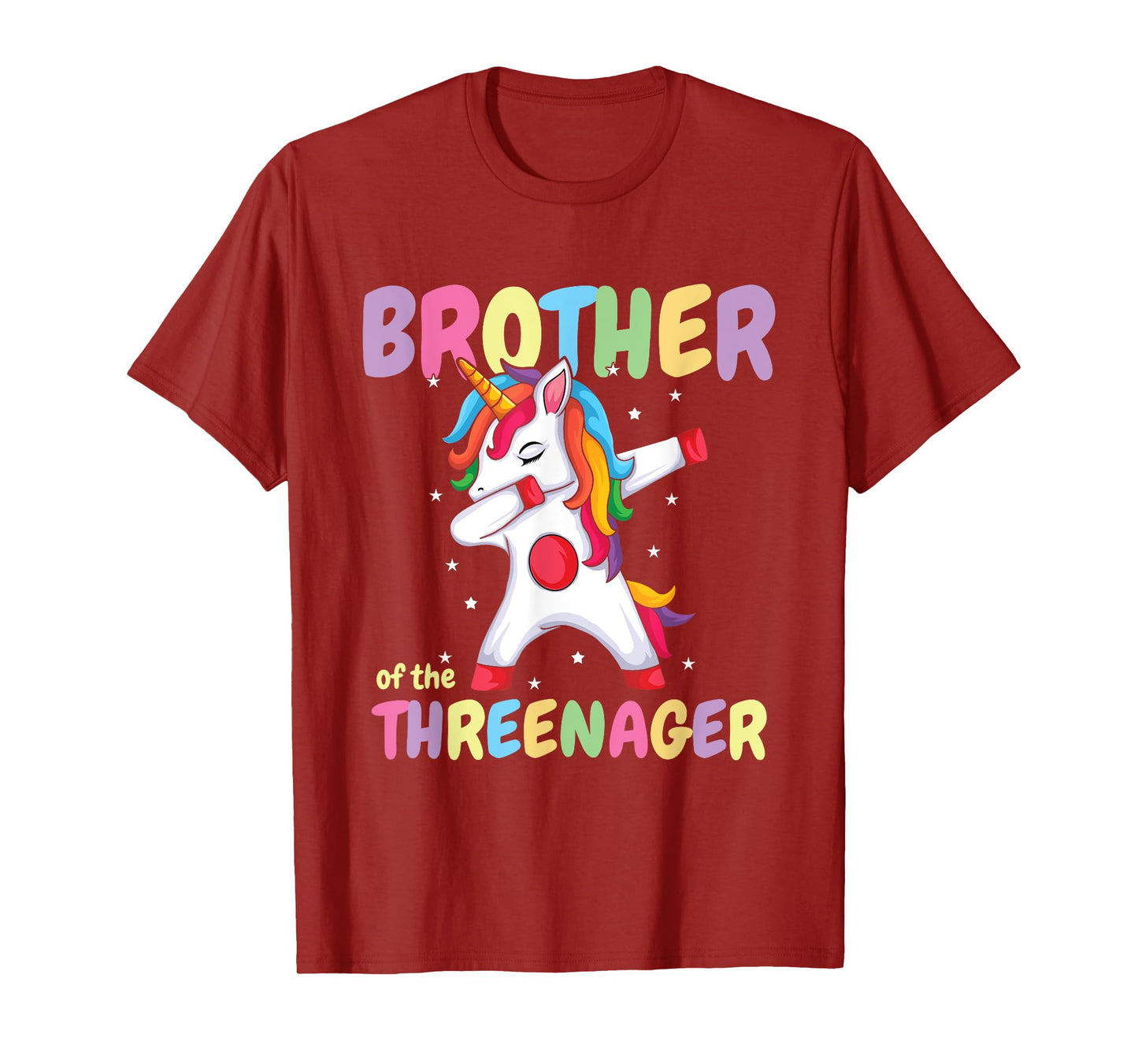 Brother Of The Threenager Birthday 3 Years T-Shirt
