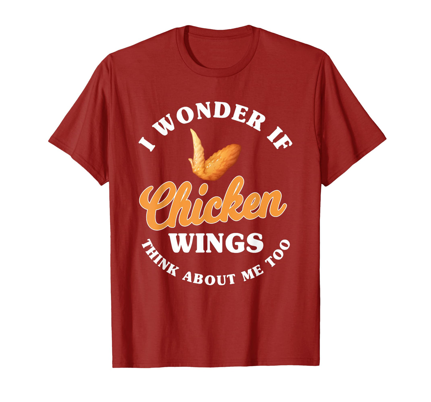 Funny Chicken Wings Saying Hot Wing Fast Food T-Shirt