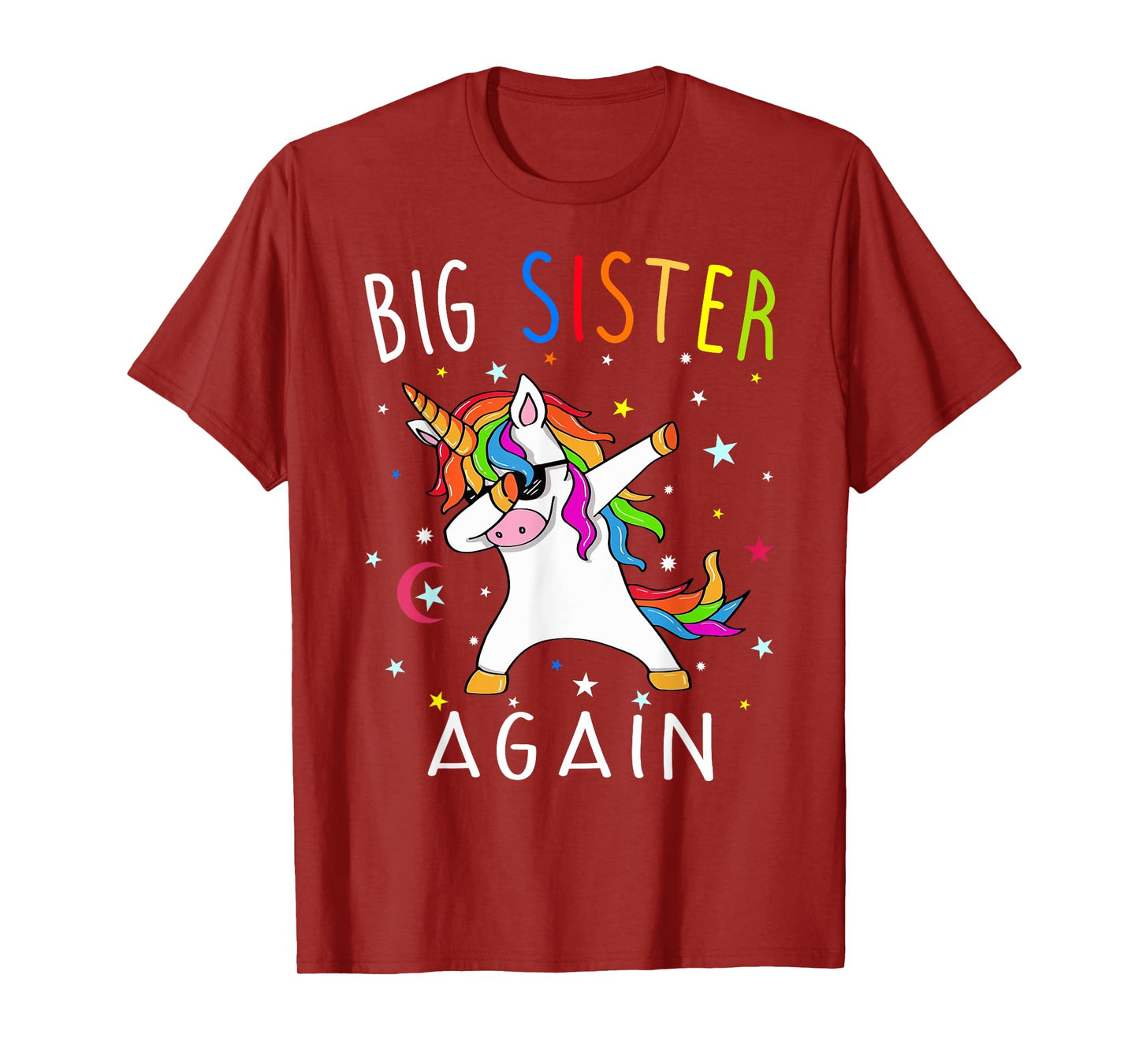 Big Sister Again T-shirt - Sibling older daughter shirt gift T-Shirt